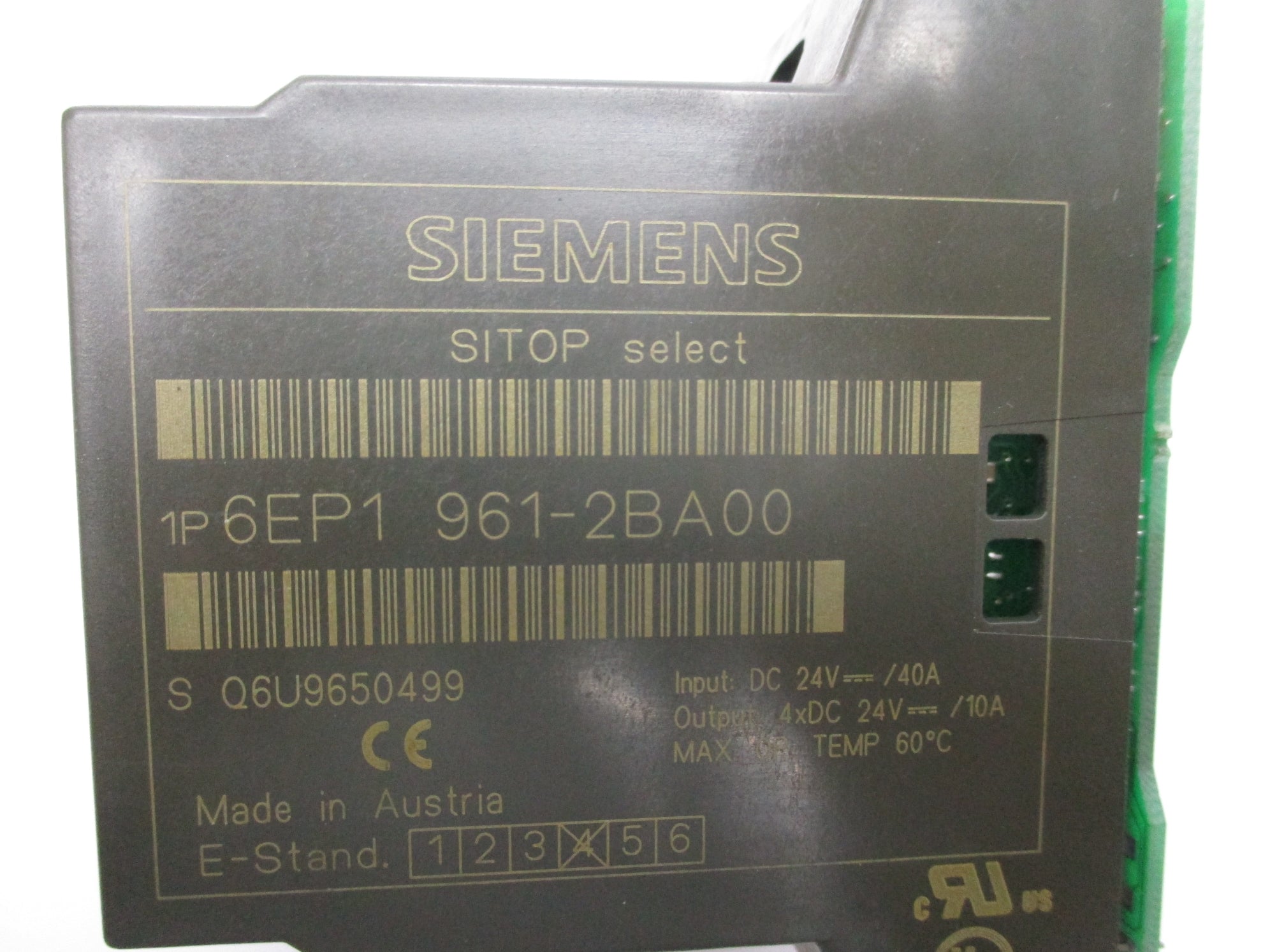 SIEMENS 6EP1961-2BA00 UNMP