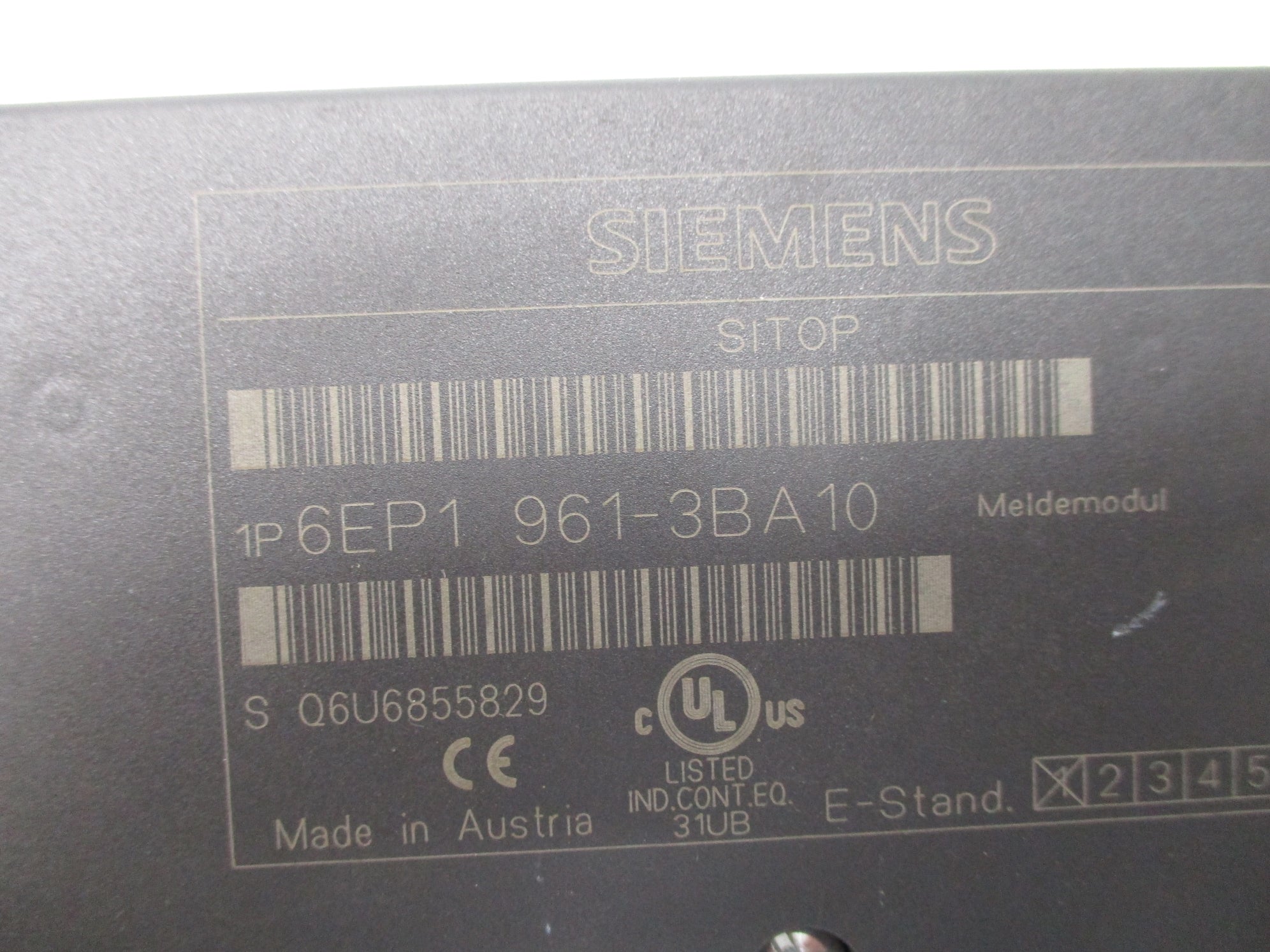 SIEMENS 6EP1961-3BA10 NSNP