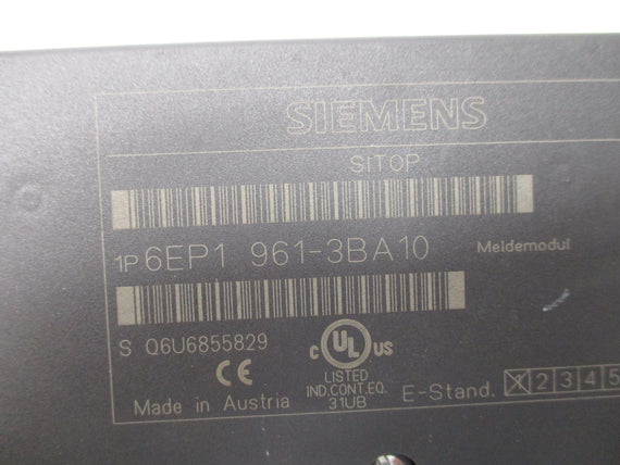 SIEMENS 6EP1961-3BA10 NSNP