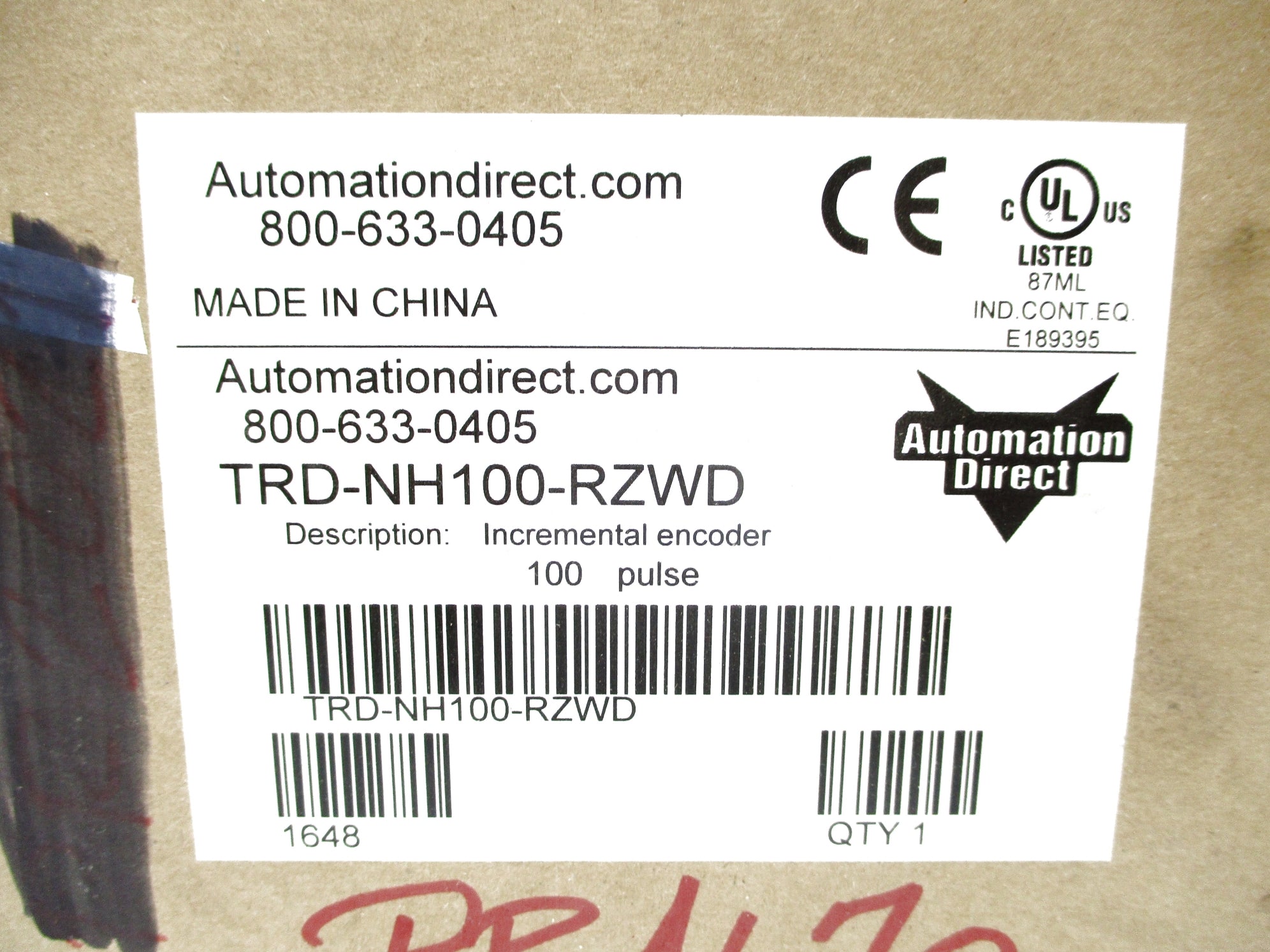 AUTOMATION DIRECT TRD-NH100-RZWD NSMP