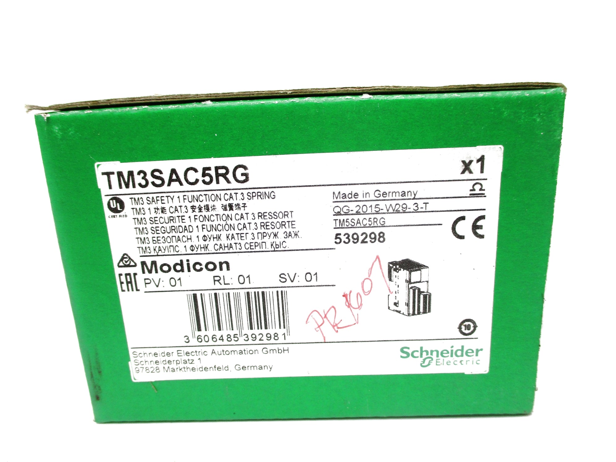 SCHNEIDER ELECTRIC TM3SAC5RG NSMP