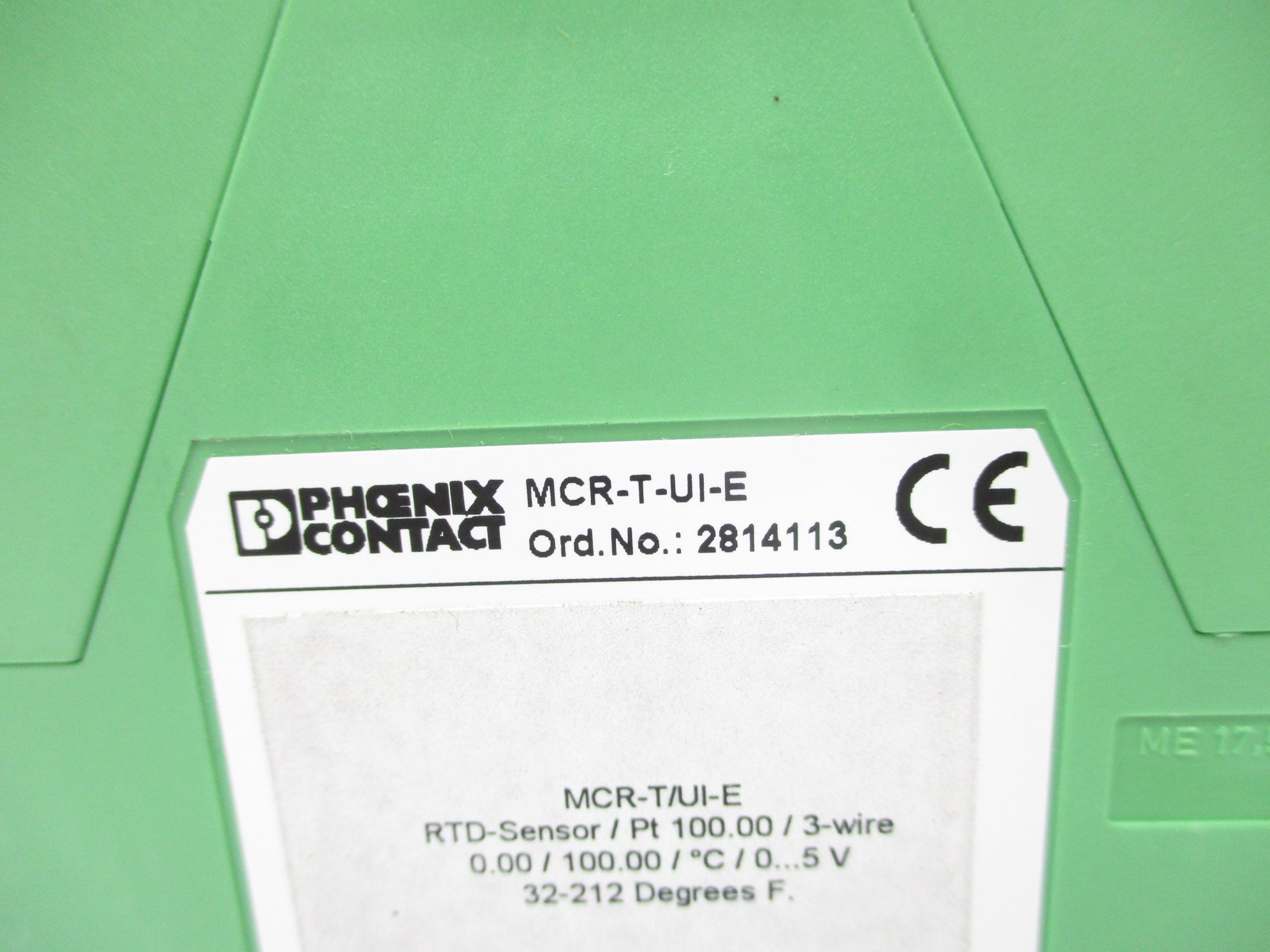 PHOENIX CONTACT MCR-T-UI-E NSNP