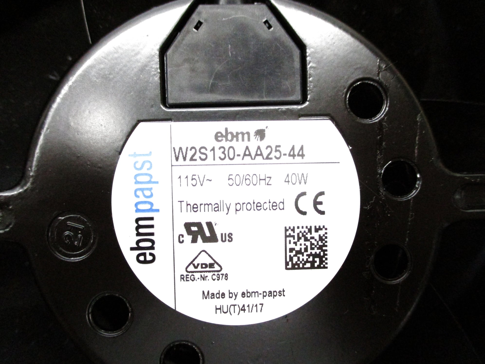 EBMPAPST W2S130-AA25-44 NSNP