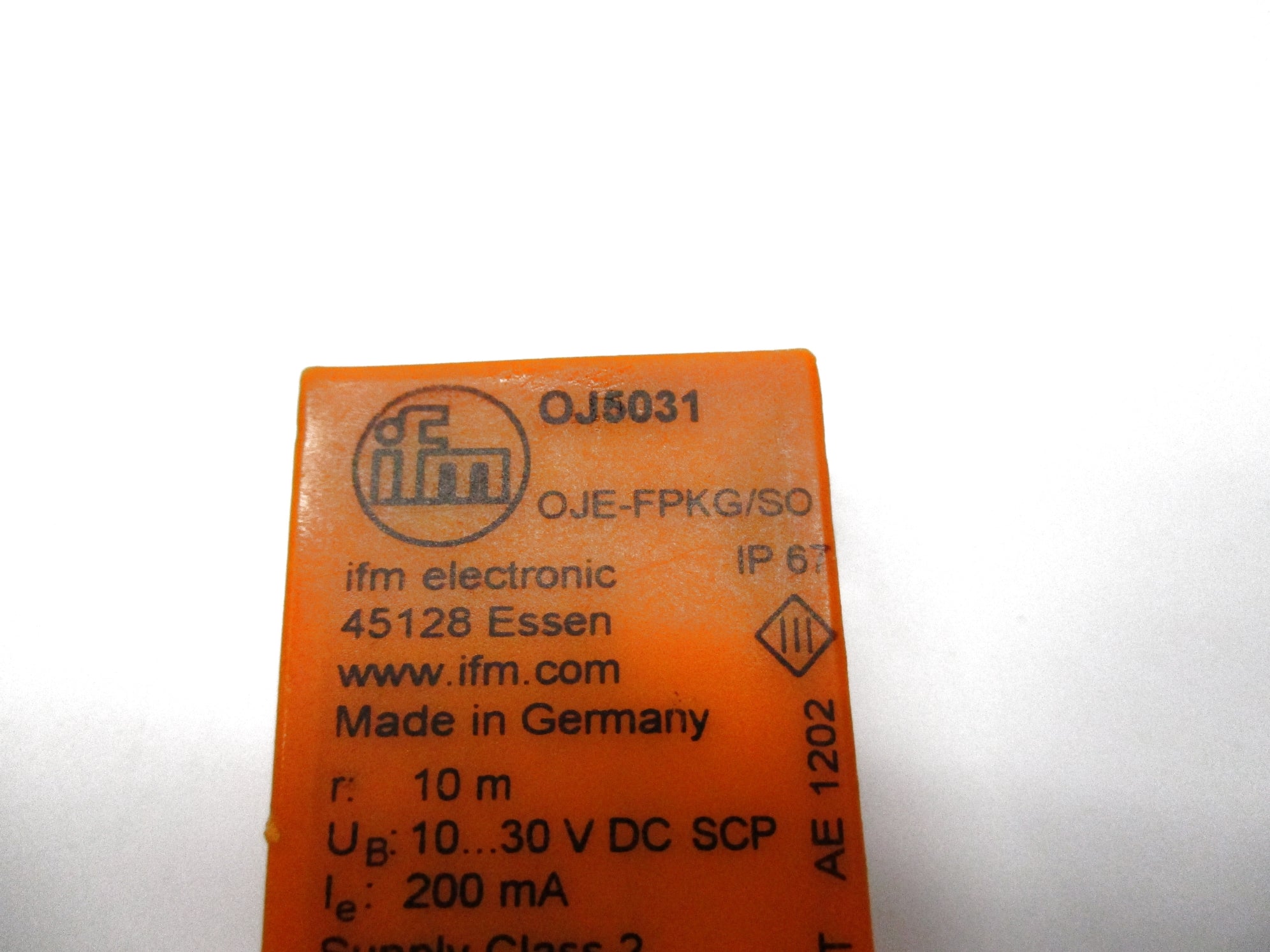 IFM EFECTOR OJ5031 UNMP