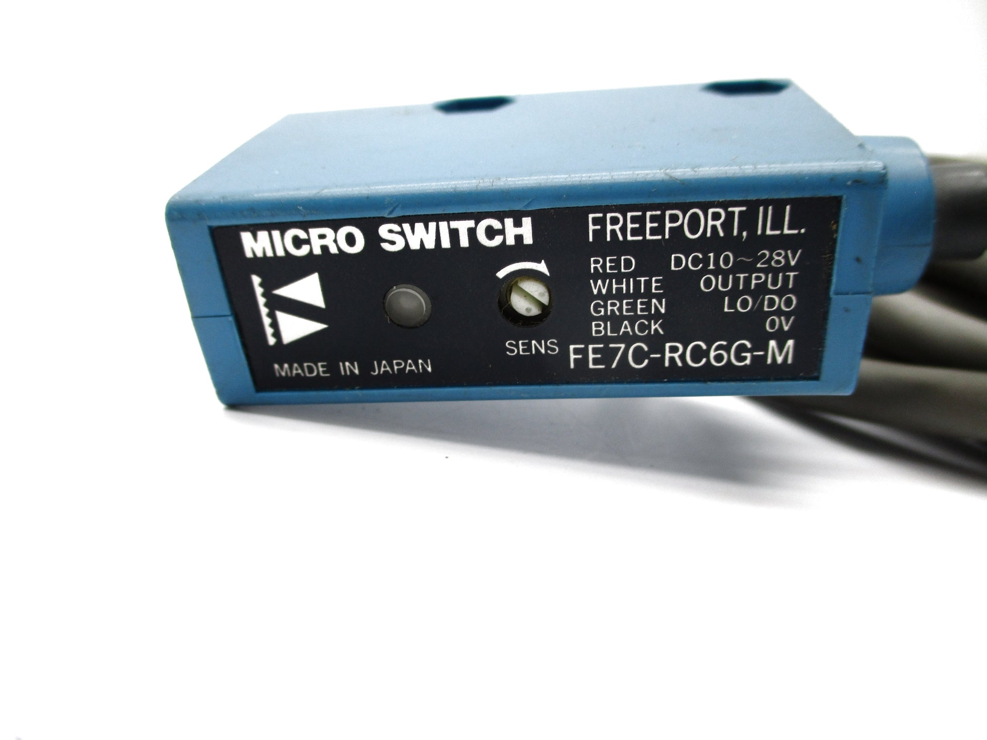 MICRO SWITCH FE7C-RC6G-M 10-28VDC UNMP