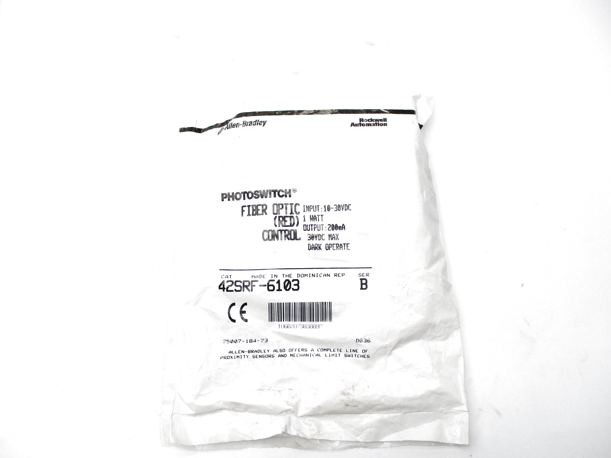 ALLEN BRADLEY 42SRF-6103 SER. B NSMP