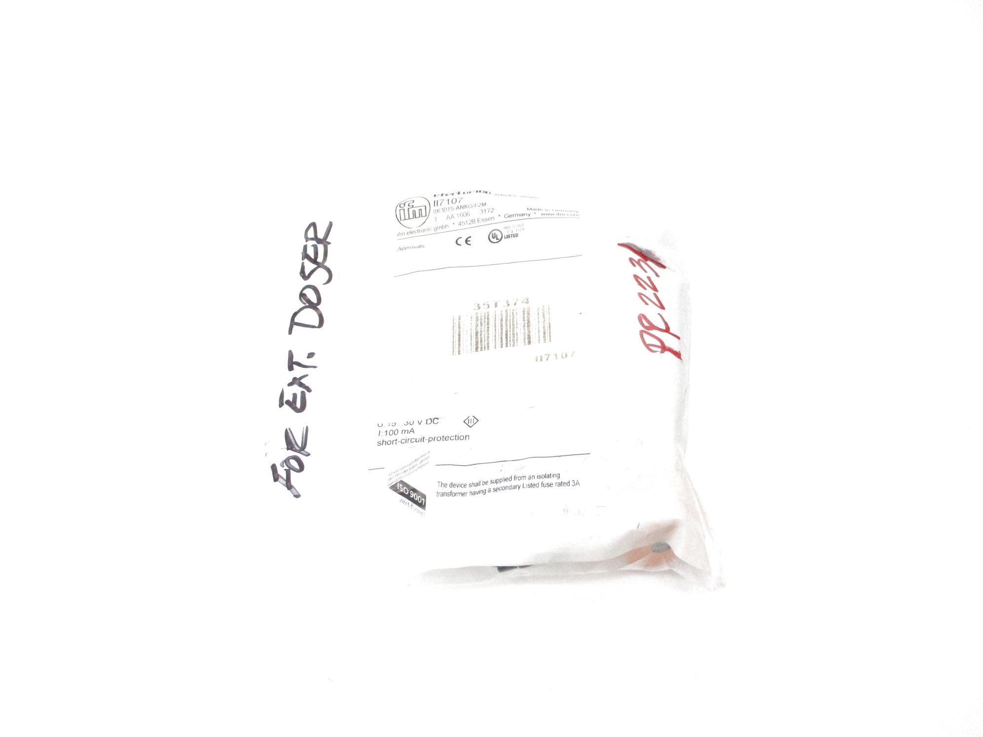 IFM EFECTOR II7107 NSMP