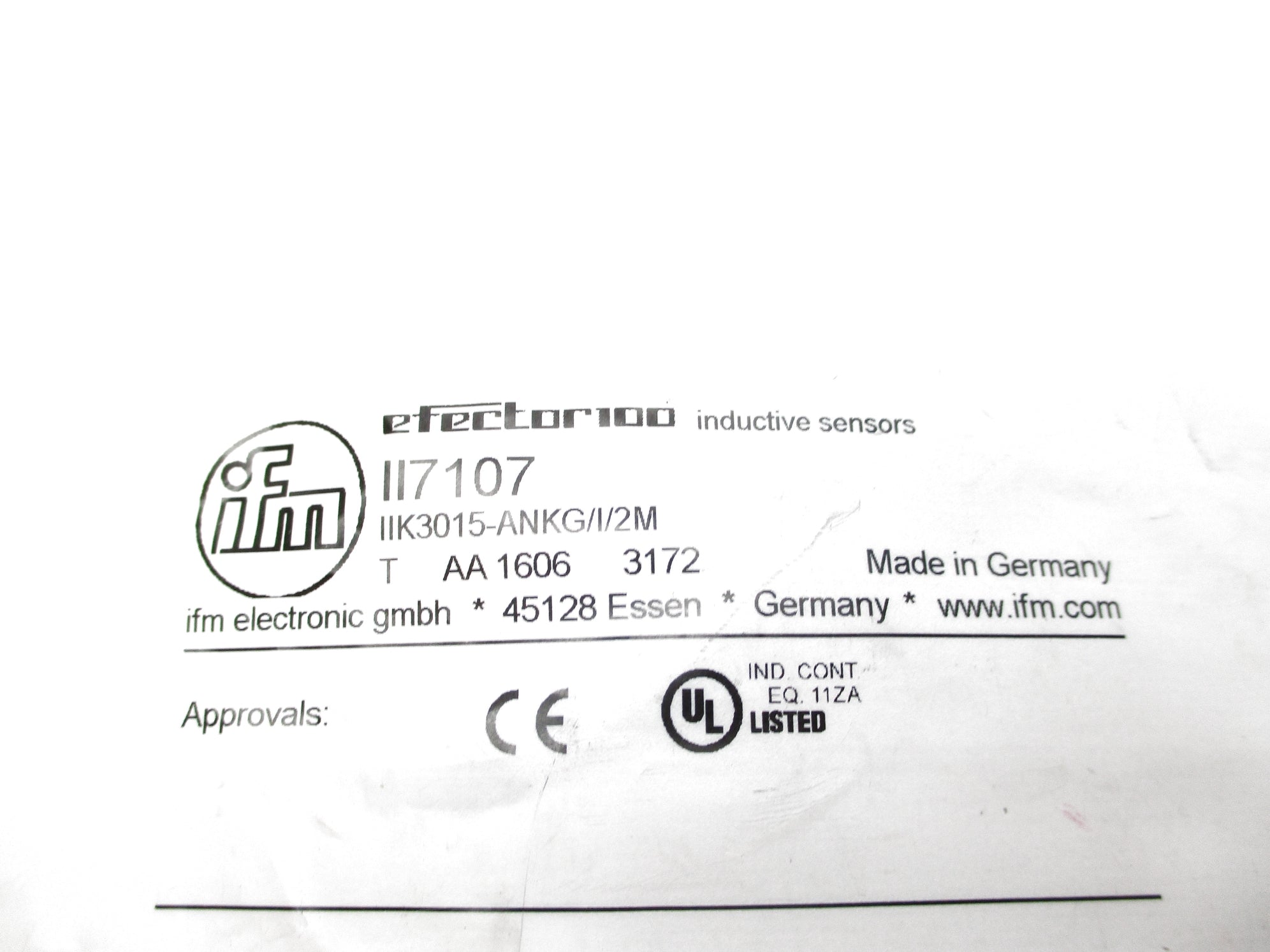IFM EFECTOR II7107 NSMP