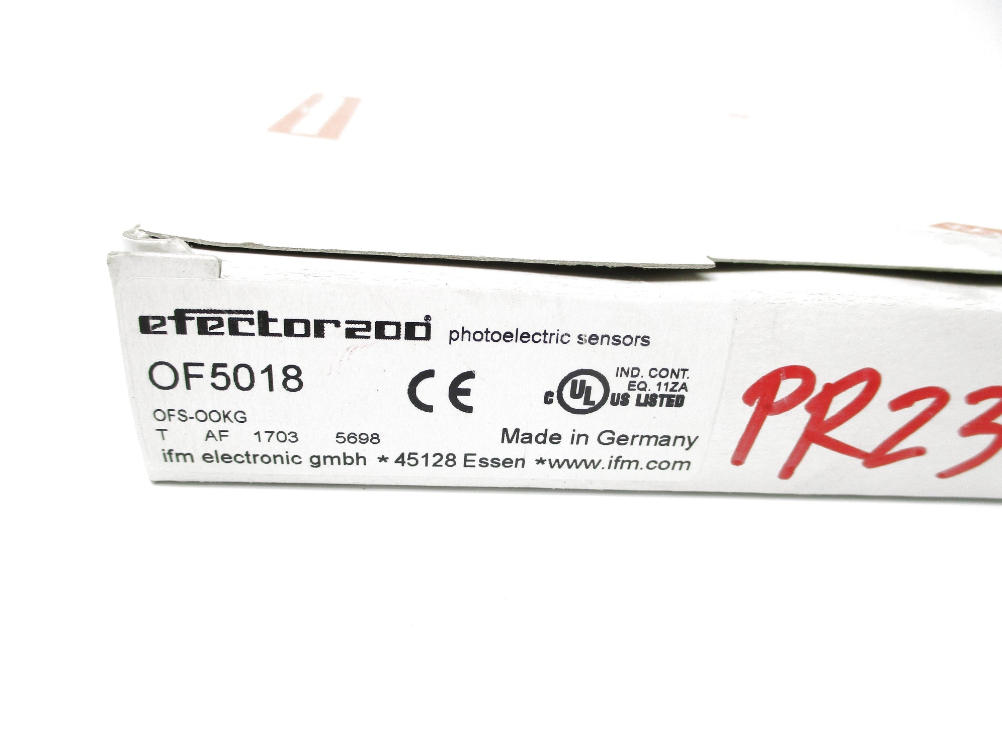 IFM EFECTOR OF5018 NSMP