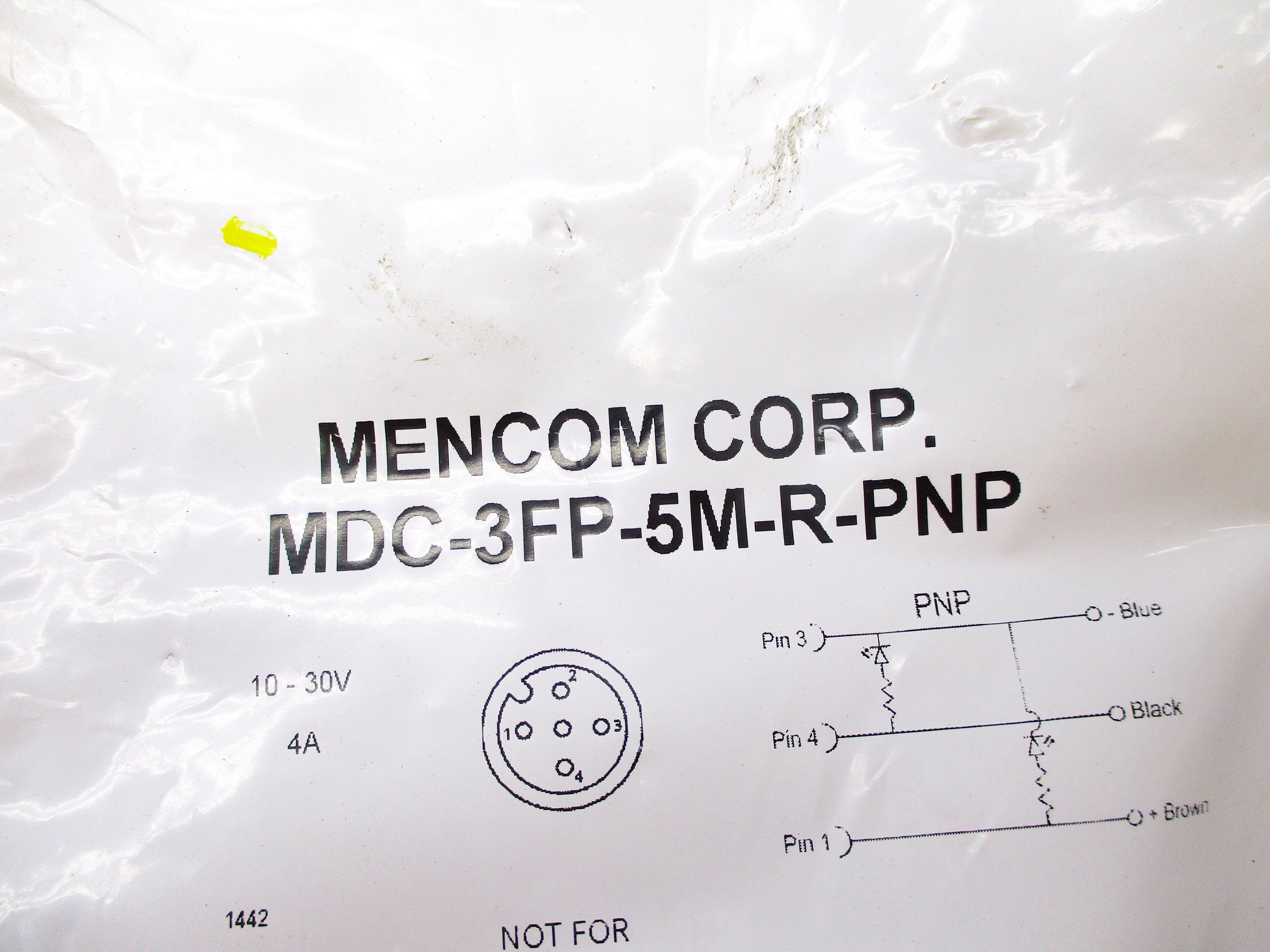 MENCOM MDC-3FP-5M-R-PNP NSMP