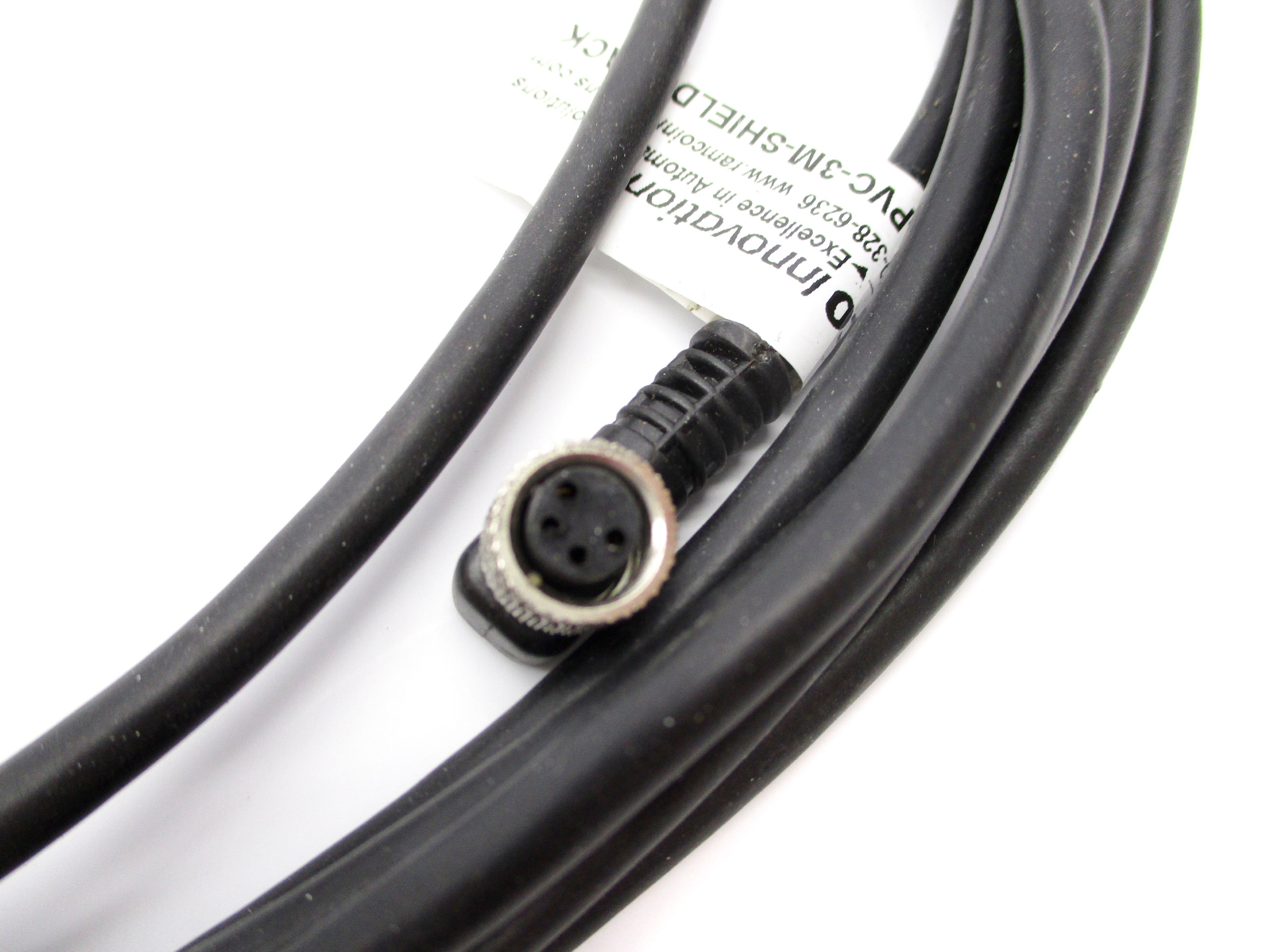 RAMCO M8-FA4-PVC-3M-SHIELD-BLACK NSNP