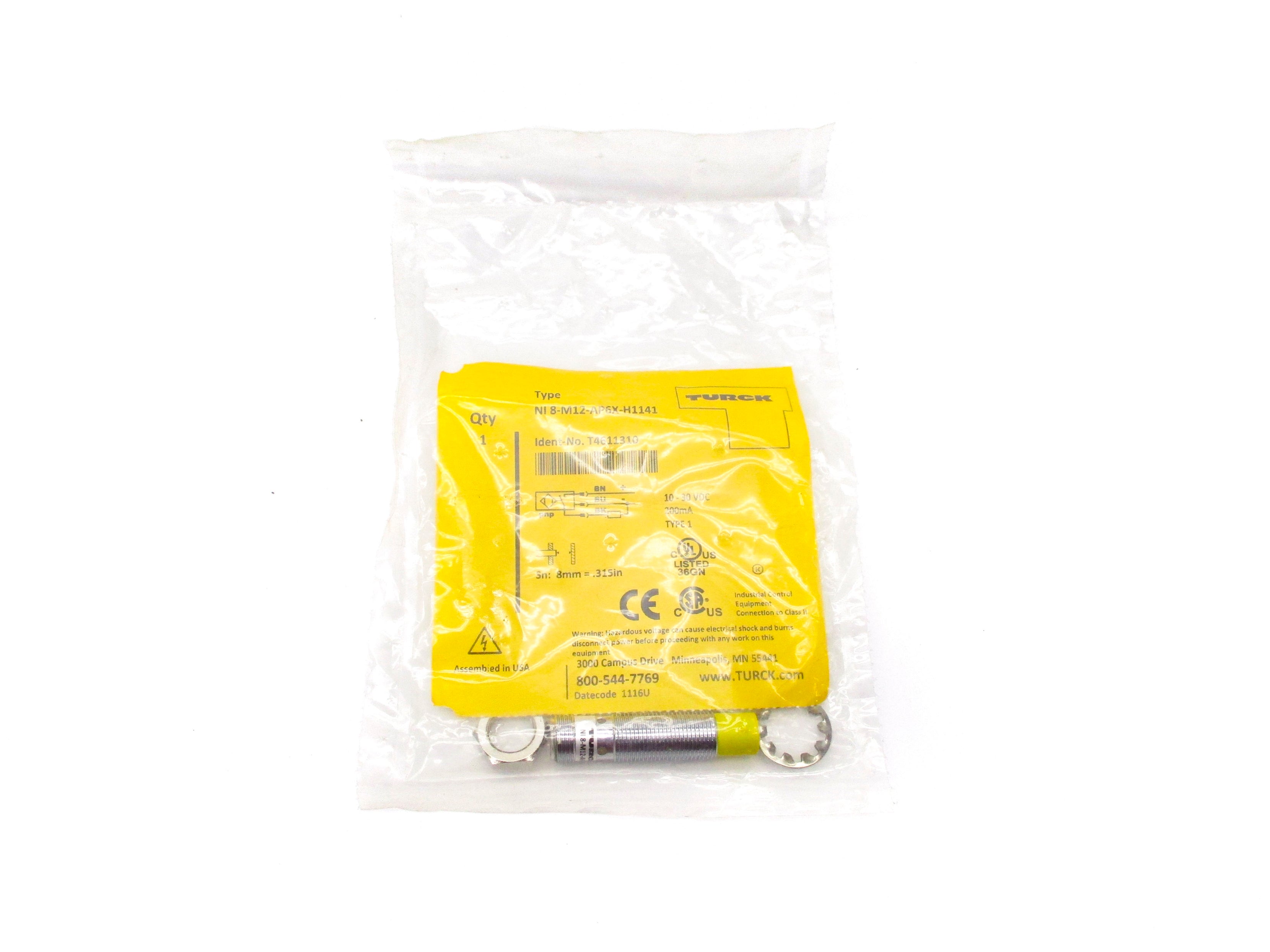 TURCK NI8-M12-AP6X-H1141 T4611310 NSMP