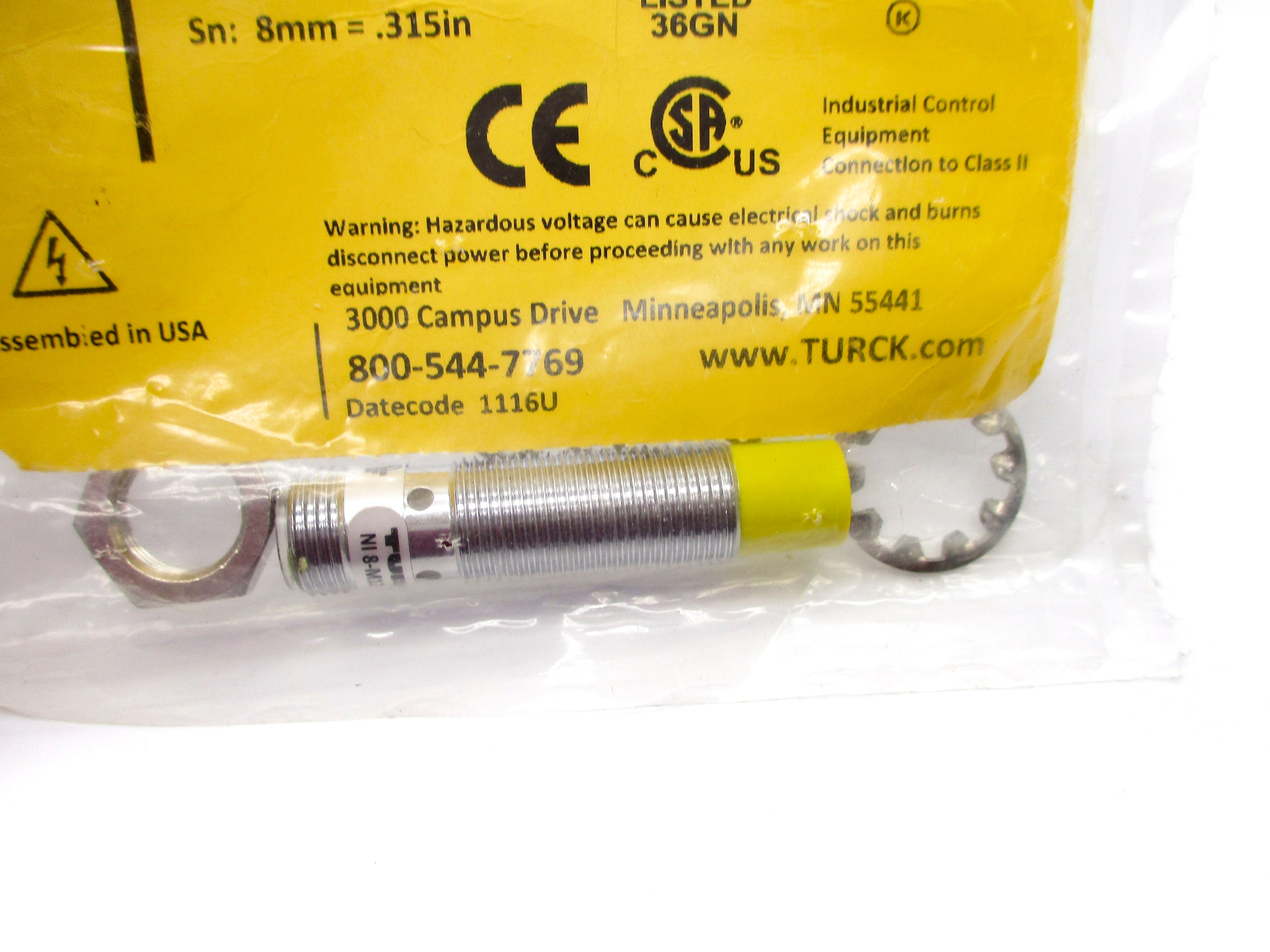 TURCK NI8-M12-AP6X-H1141 T4611310 NSMP