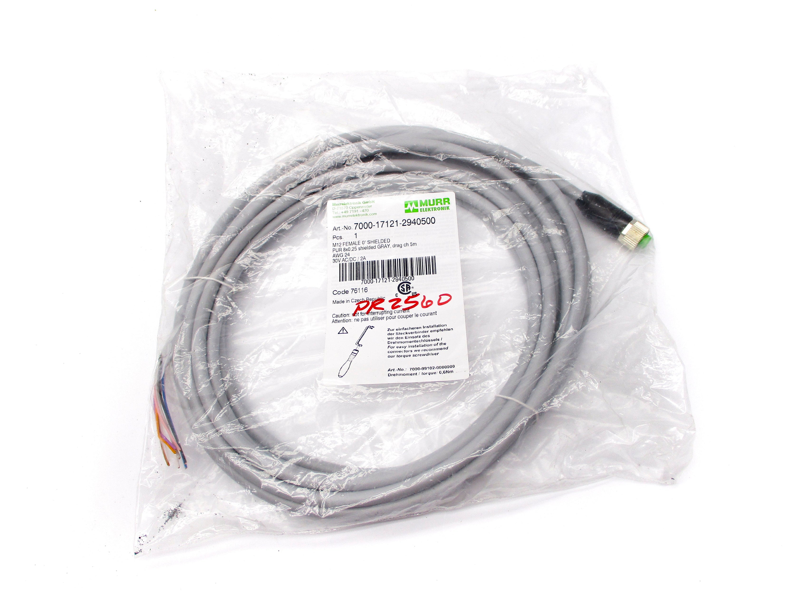 MURR ELEKTRONIK 7000-17121-2940500 NSMP