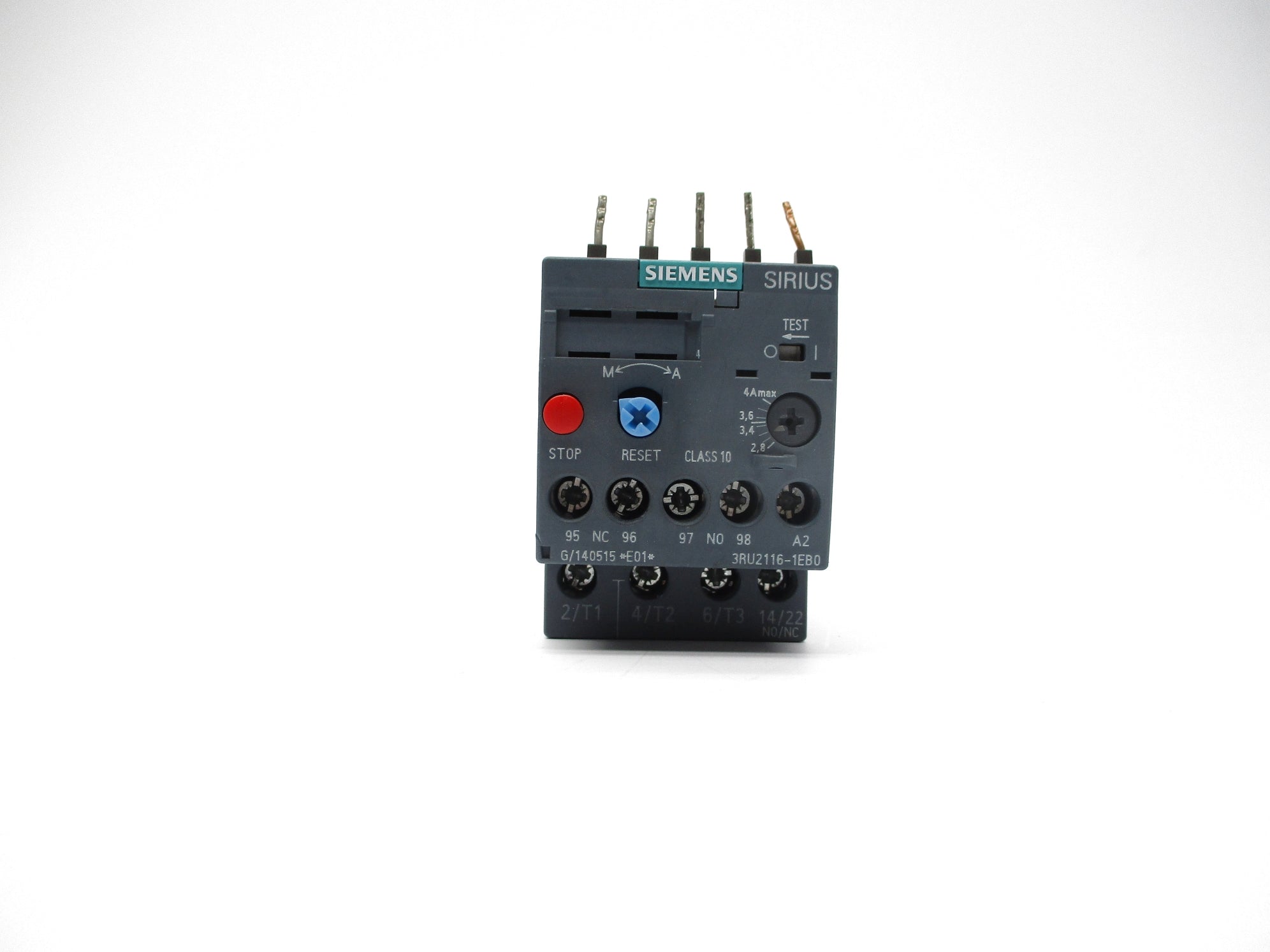 SIEMENS 3RU2116-1EB0 2.5-4A UNMP