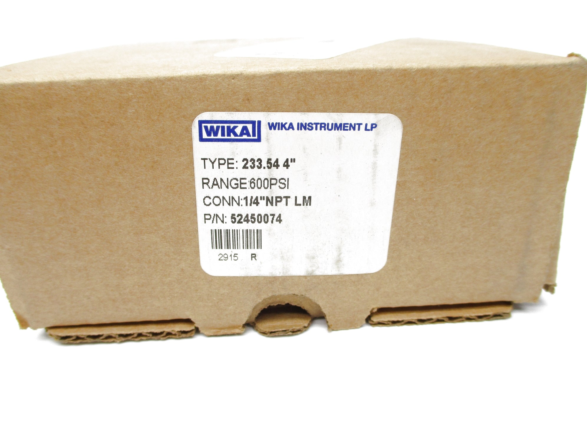 WIKA 52450074 233.54 0-600PSI NSMP
