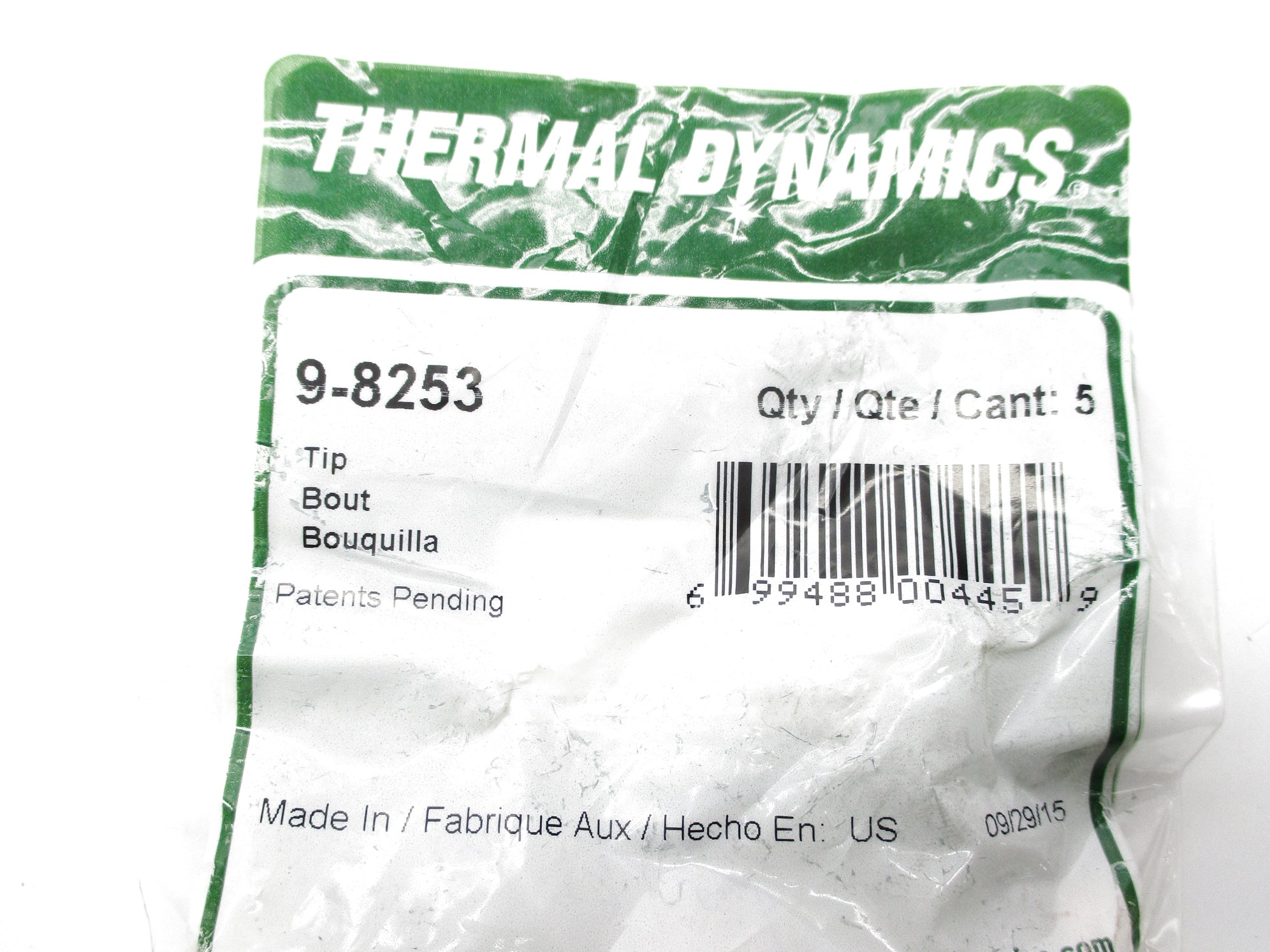 THERMAL DYNAMICS 9-8253 (PKG OF 5) NSMP