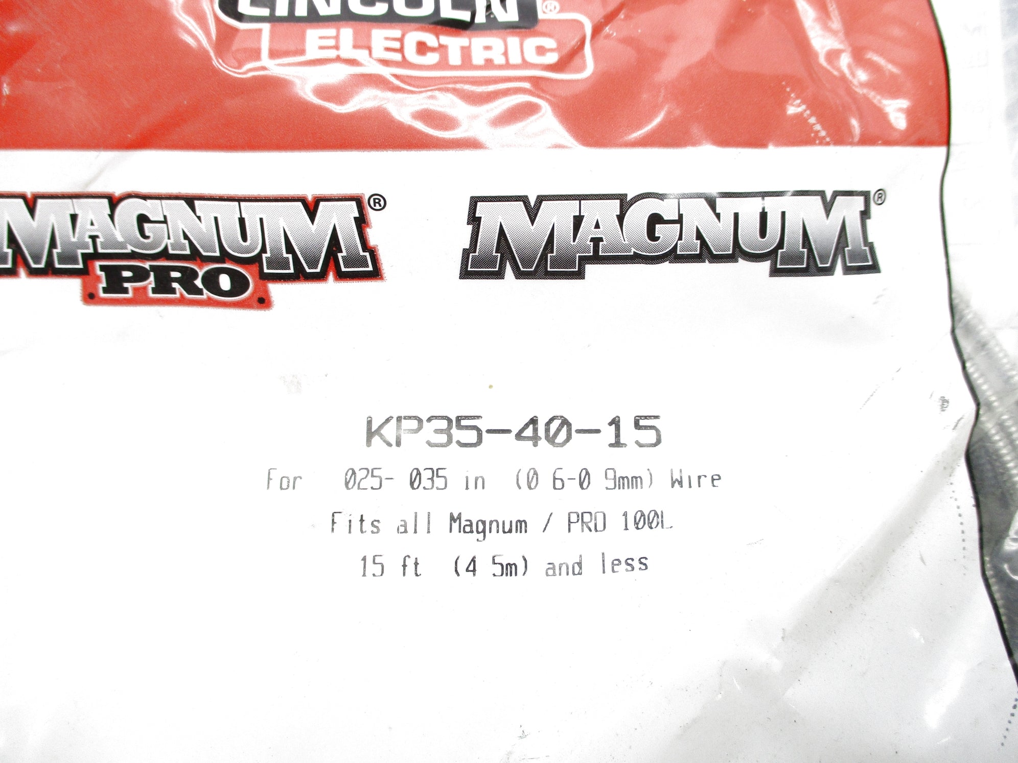 LINCOLN ELECTRIC KP35-40-15 NSMP