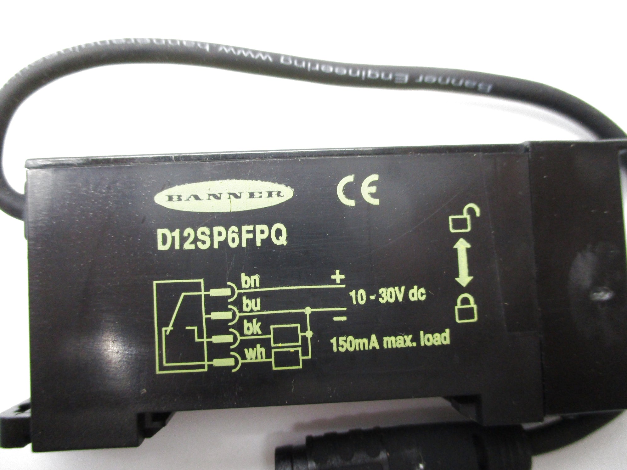 BANNER ENGINEERING D12SP6FPQ NSNP