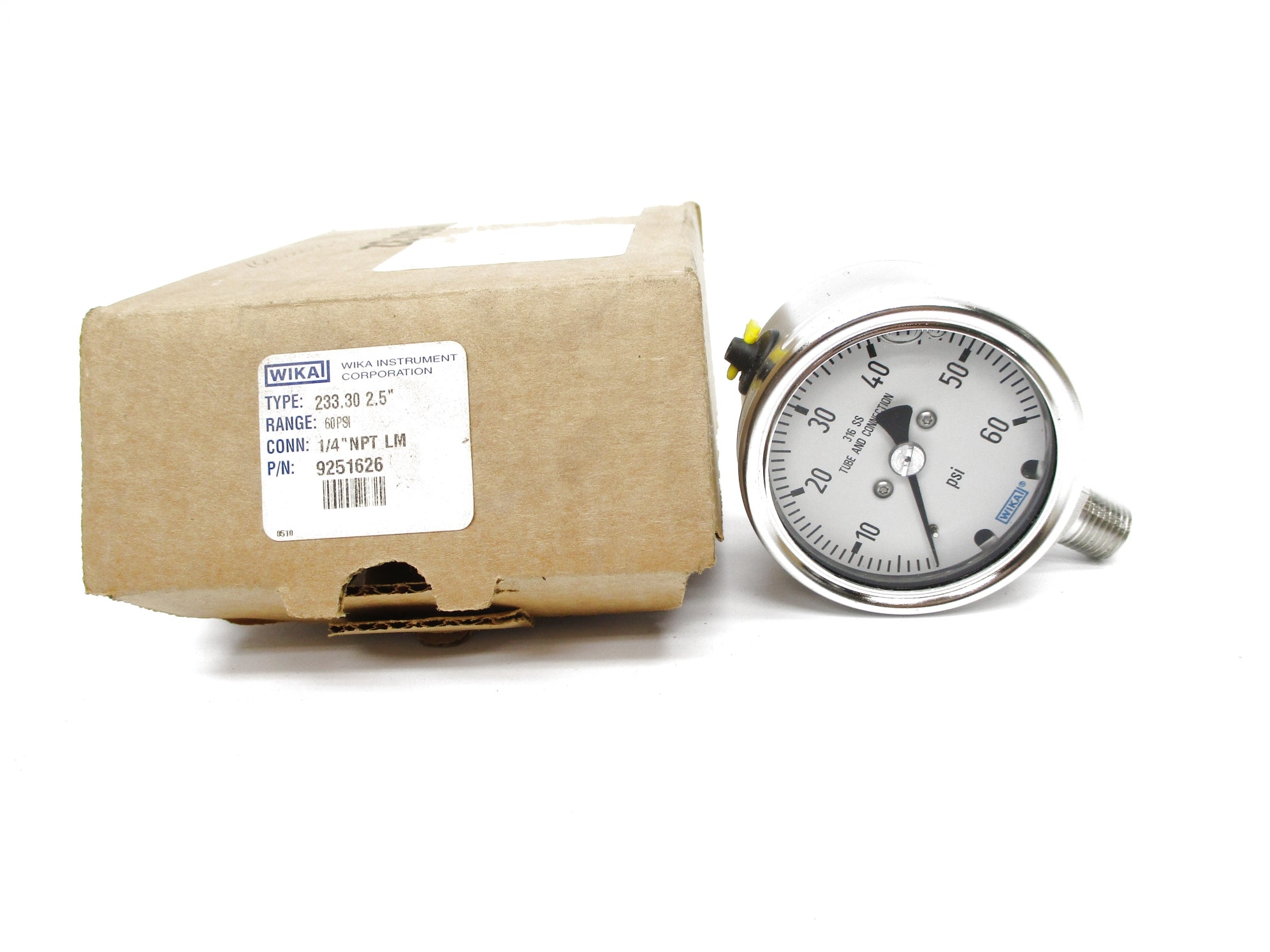 WIKA 9251626 233.30 0-60PSI NSMP