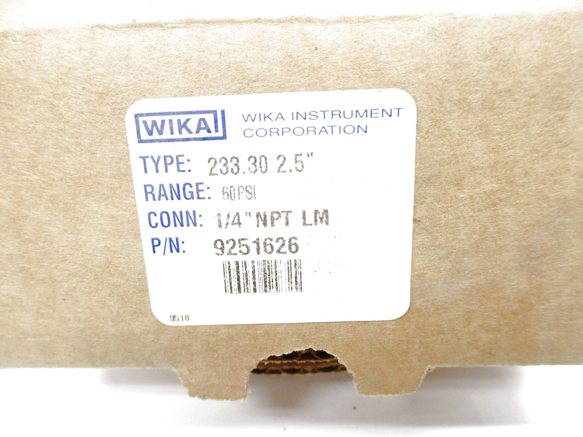 WIKA 9251626 233.30 0-60PSI NSMP