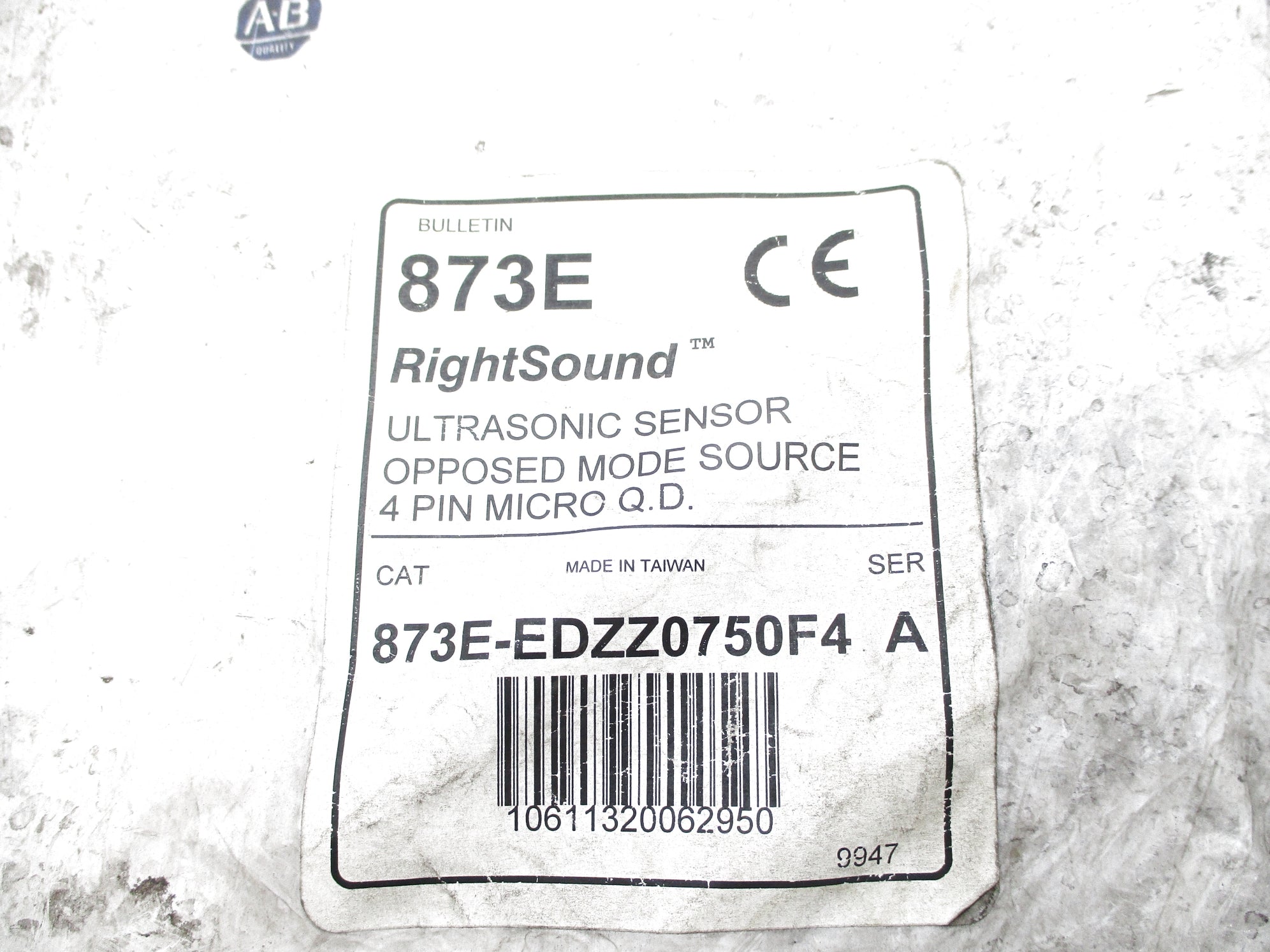 ALLEN BRADLEY 873E-EDZZ0750F4 SER. A NSMP