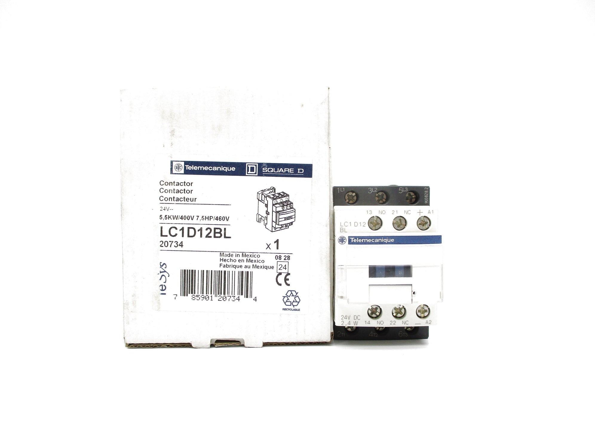 TELEMECANIQUE LC1D12BL 24VDC NSMP