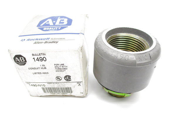 ALLEN BRADLEY 1490-N10 SER. A 1" (GY/BL) NSMP