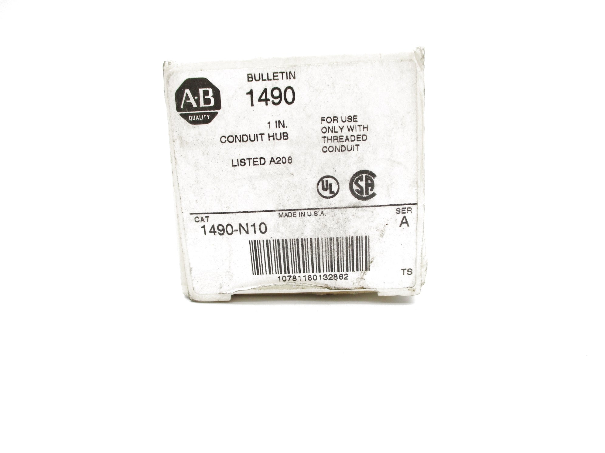 ALLEN BRADLEY 1490-N10 SER. A 1" (GY/BL) NSMP