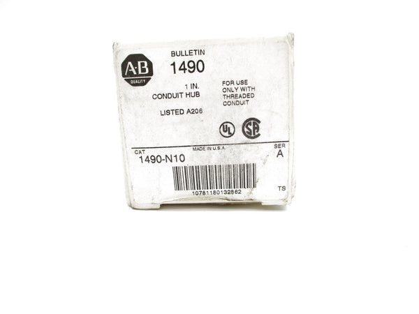 ALLEN BRADLEY 1490-N10 SER. A 1" (GY/BL) NSMP