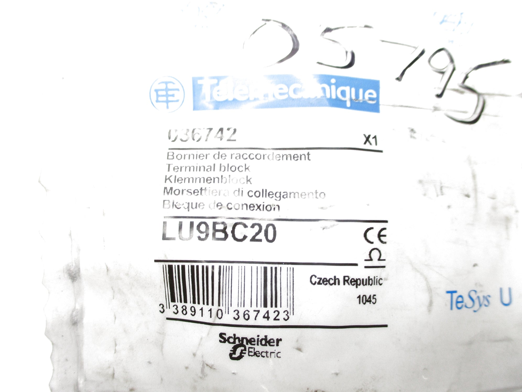 TELEMECANIQUE LU9BC20 NSMP