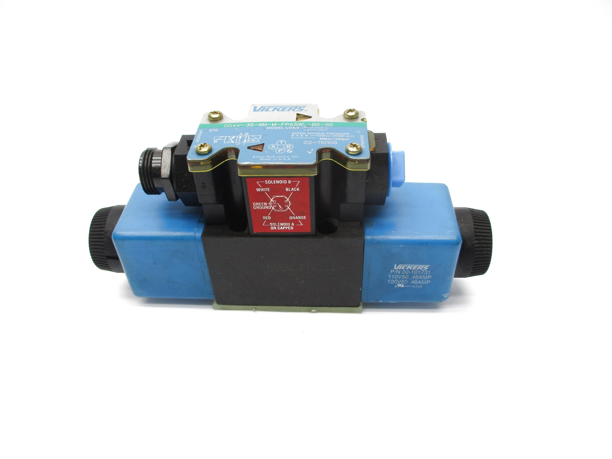 VICKERS DG4V3S6NMFPA5WLB560 02110109 5000PSI NSNP