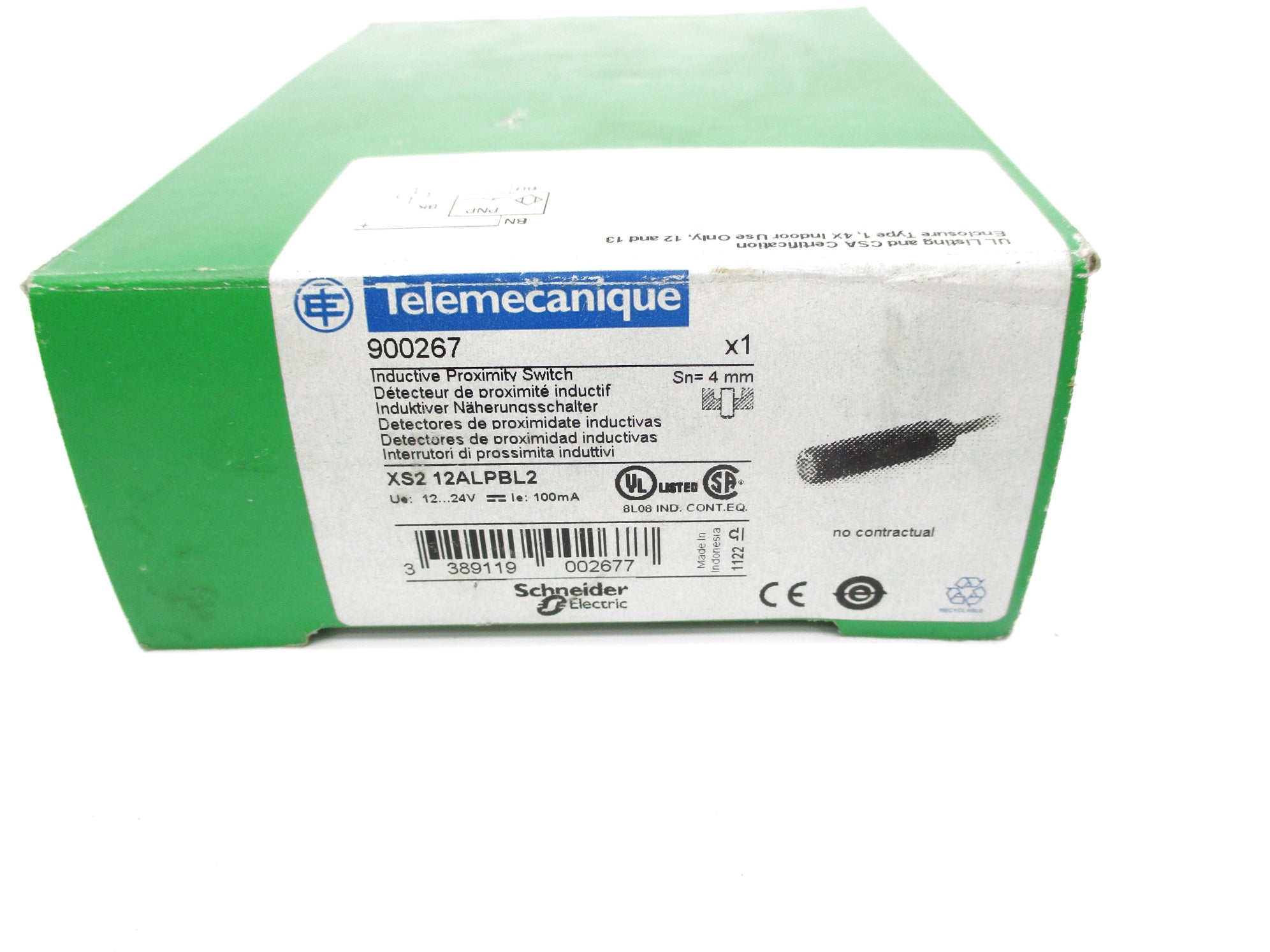 SCHNEIDER ELECTRIC XS212ALPBL2 NSMP
