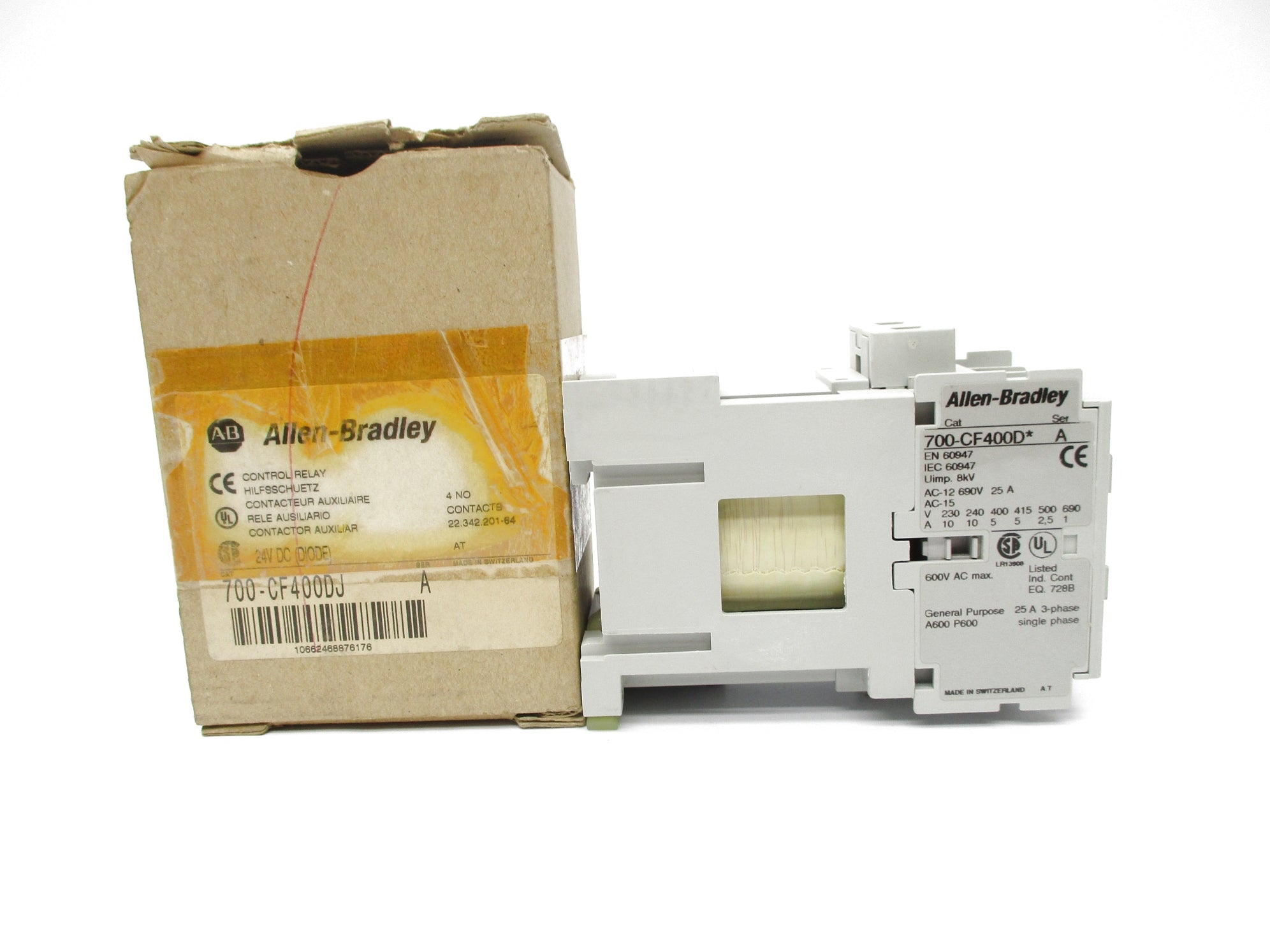 INDUSTRIAL SPARE PART 700-CF400DJ SER. A 24VDC 25A (BR/WH) NSMP
