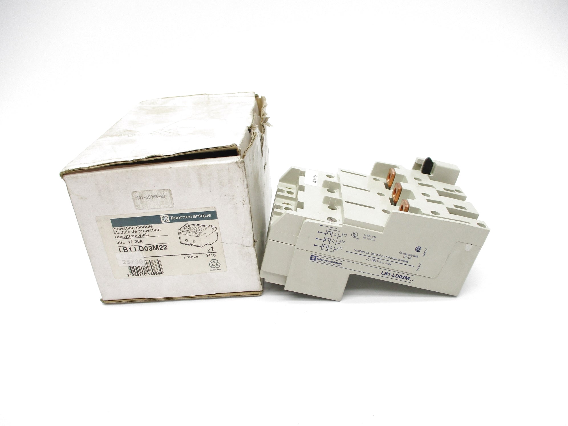 TELEMECANIQUE LB1LD03M22 NSMP