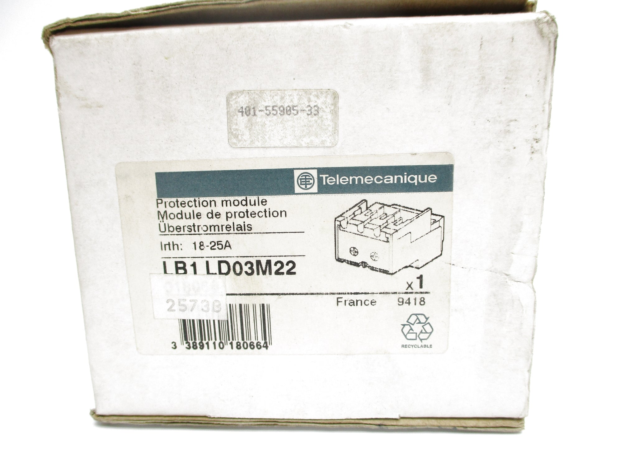 TELEMECANIQUE LB1LD03M22 NSMP