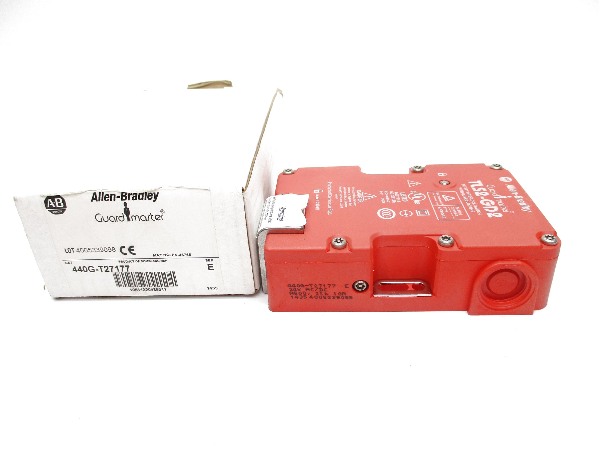 ALLEN BRADLEY 440G-T27177 SER. E (WH) NSMP