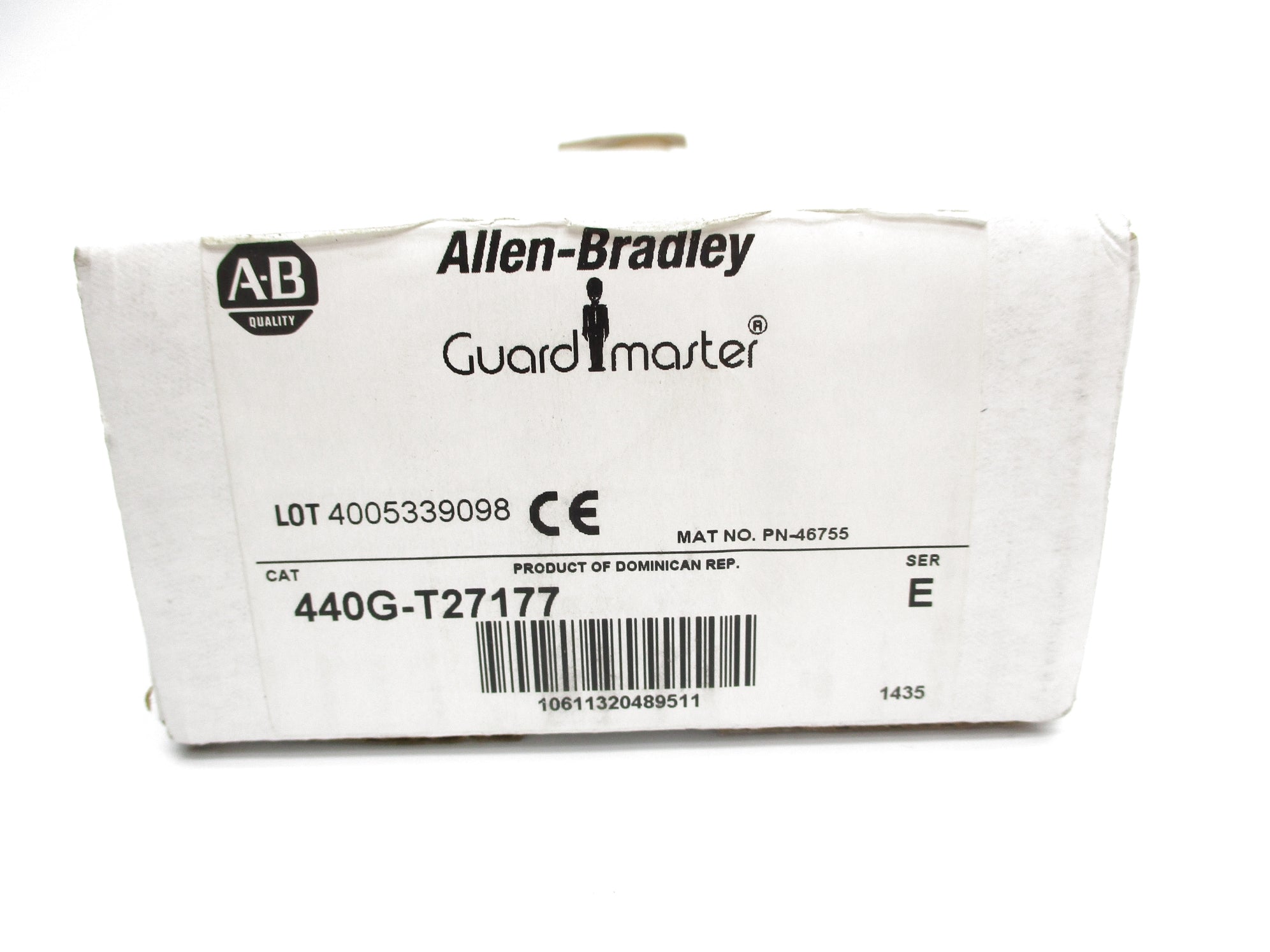 ALLEN BRADLEY 440G-T27177 SER. E (WH) NSMP