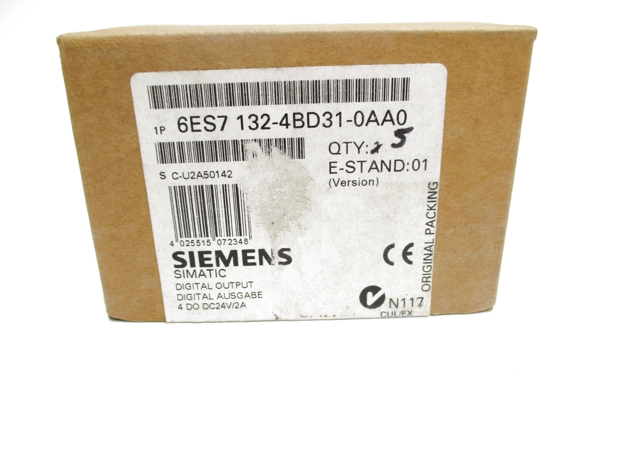SIEMENS 6ES7132-4BD31-0AA0 (PKG OF 5) NSMP