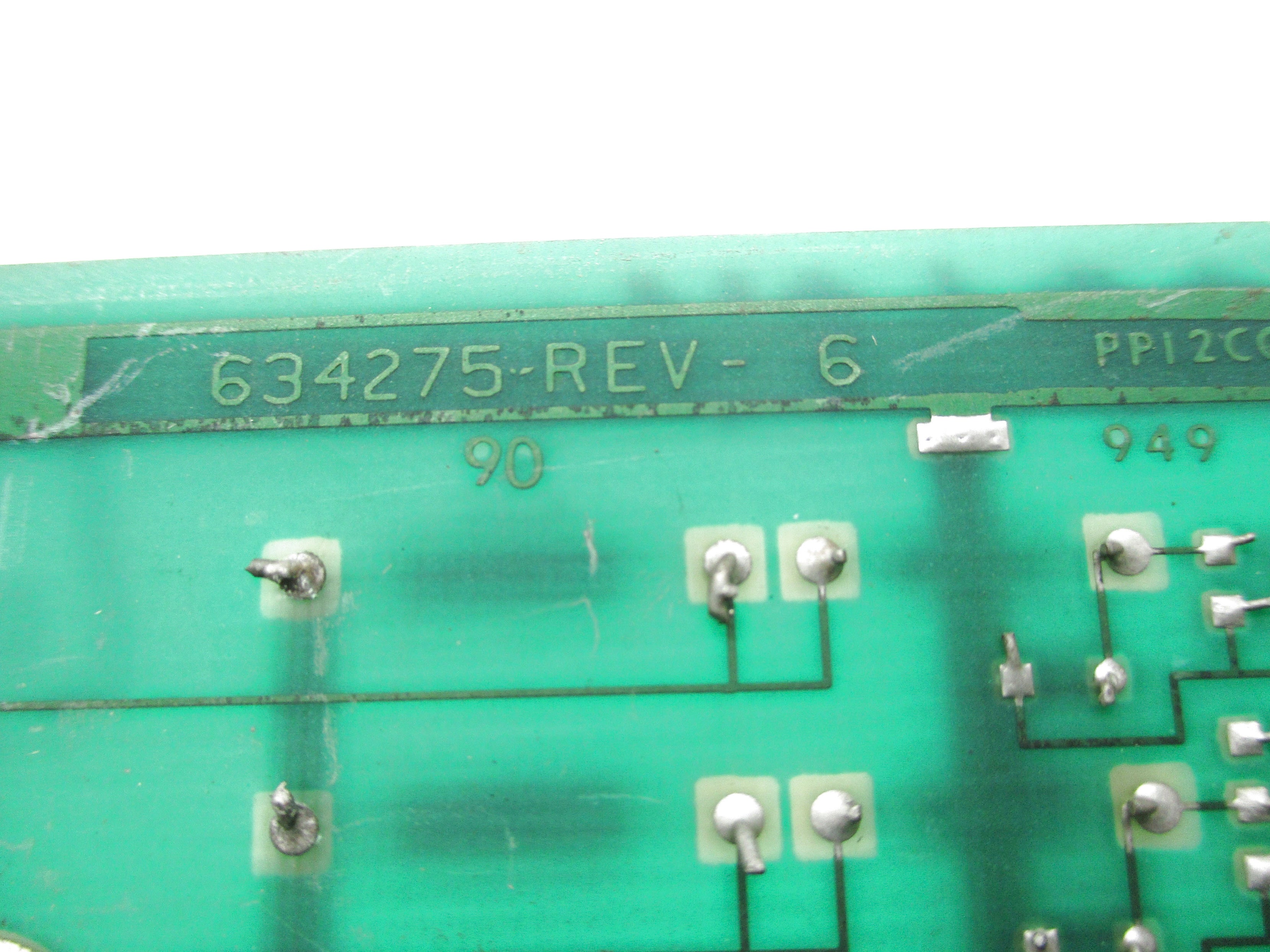 INDUSTRIAL SPARE PART 7300-UBA-3 634275 REV. 6 REMAN