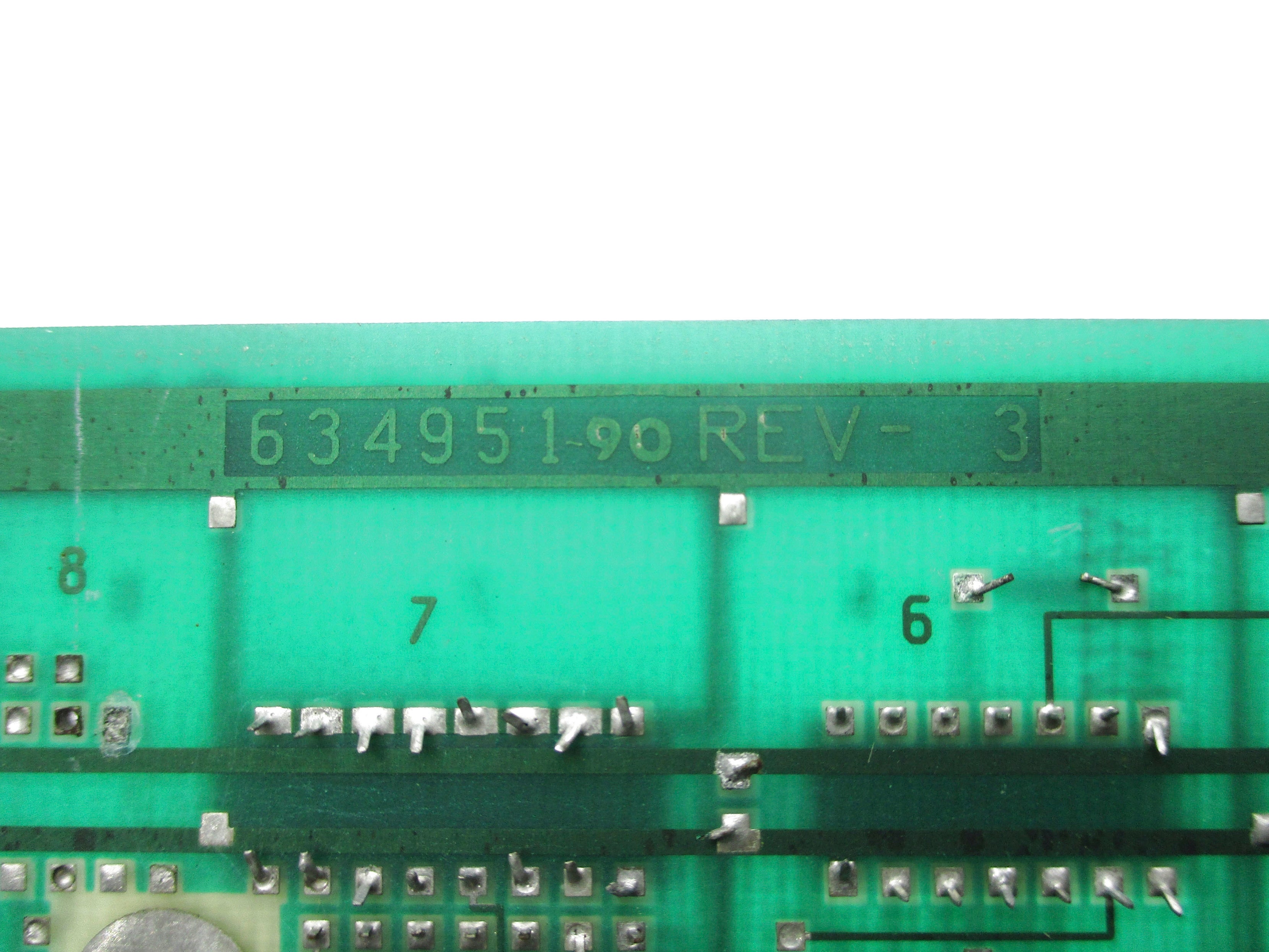INDUSTRIAL SPARE PART 7300-UCQ-1 634951-90 REV. 3 REMAN