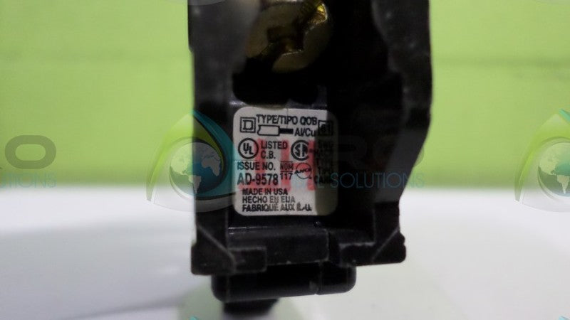 SQUARE D QOB110 CIRCUIT BREAKER 10A *NEW NO BOX*