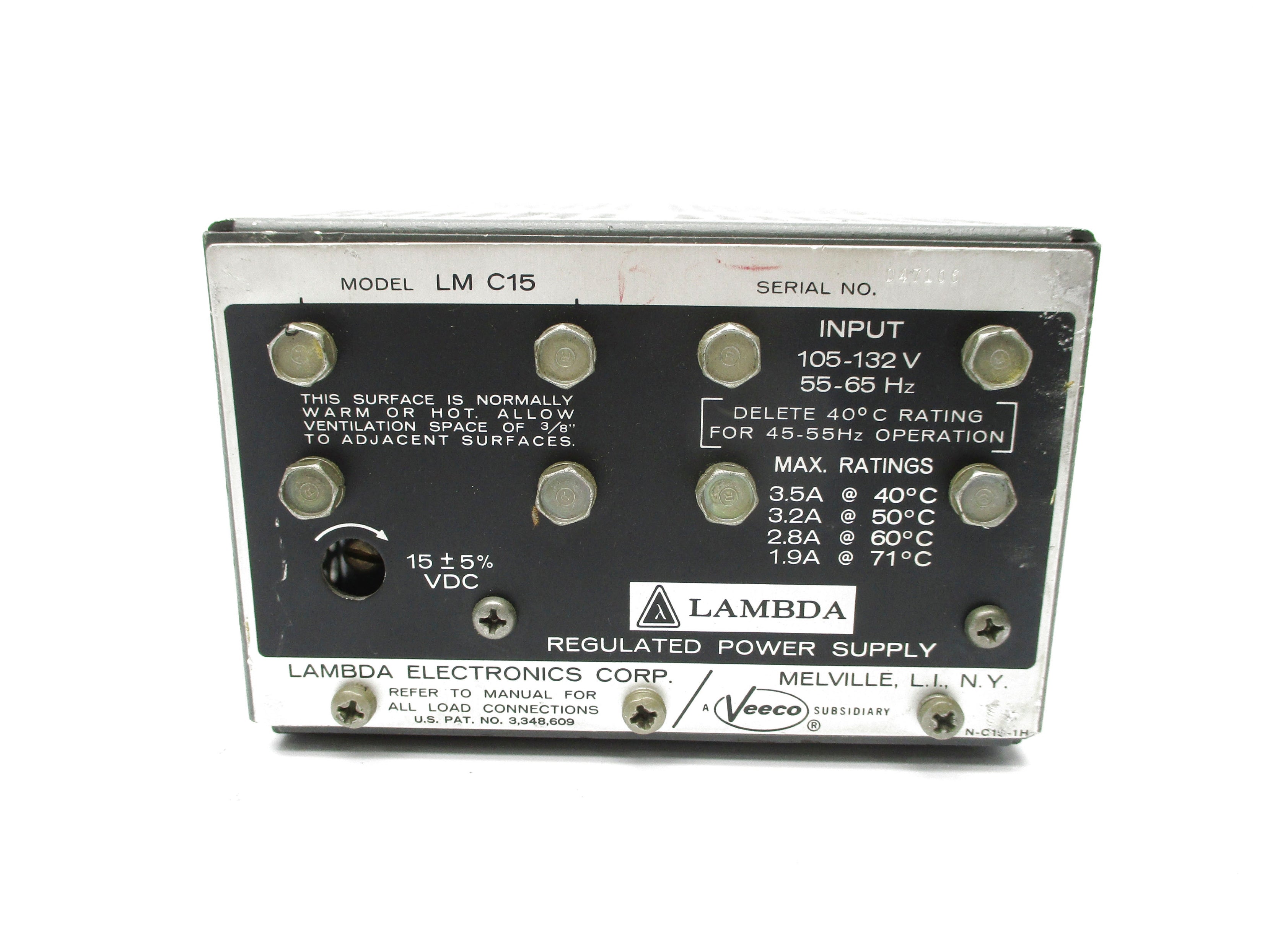 LAMBDA LM-C15 UNMP