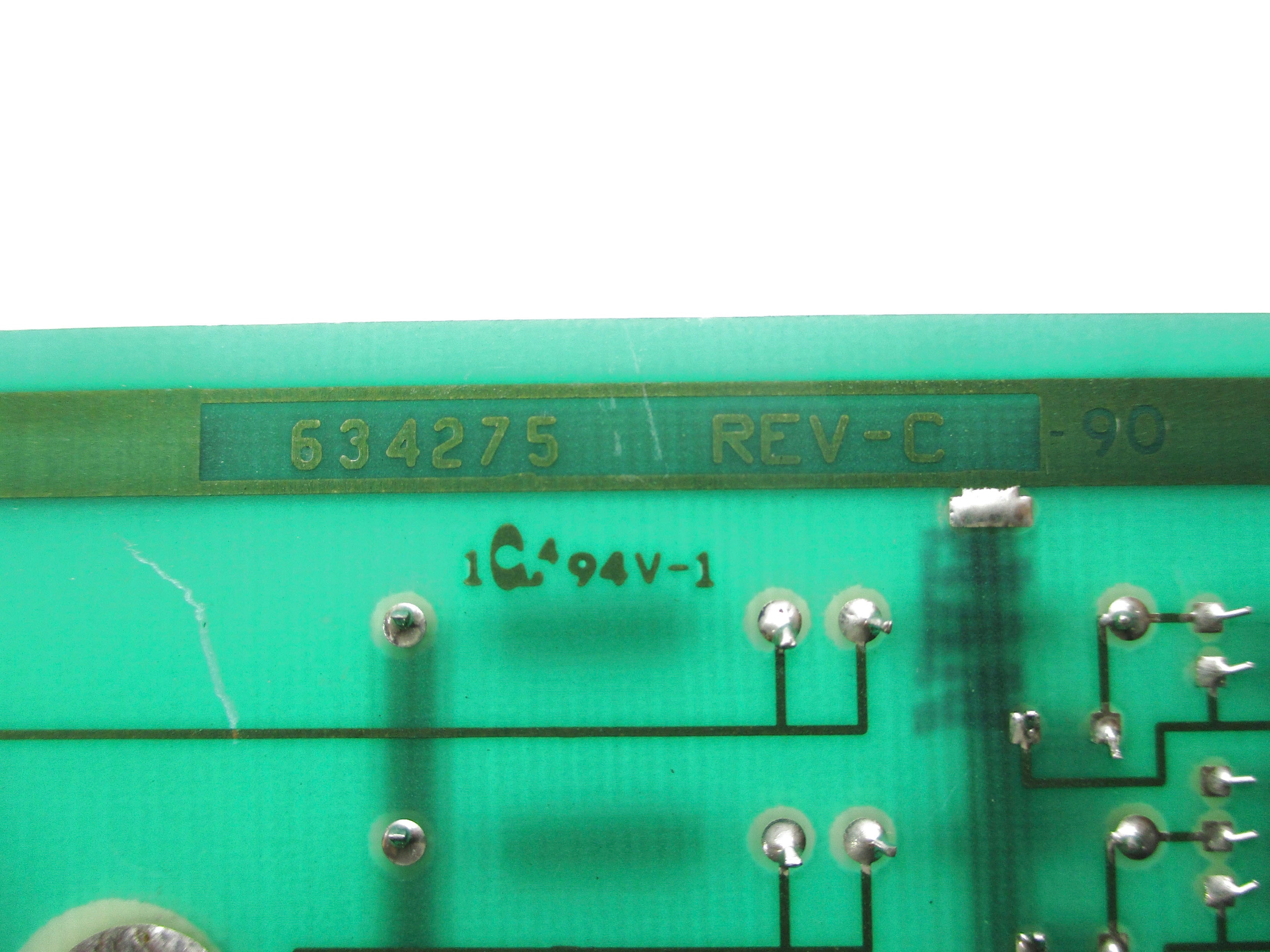 INDUSTRIAL SPARE PART 7300-UBA-4 634275-90 REV. C REMAN