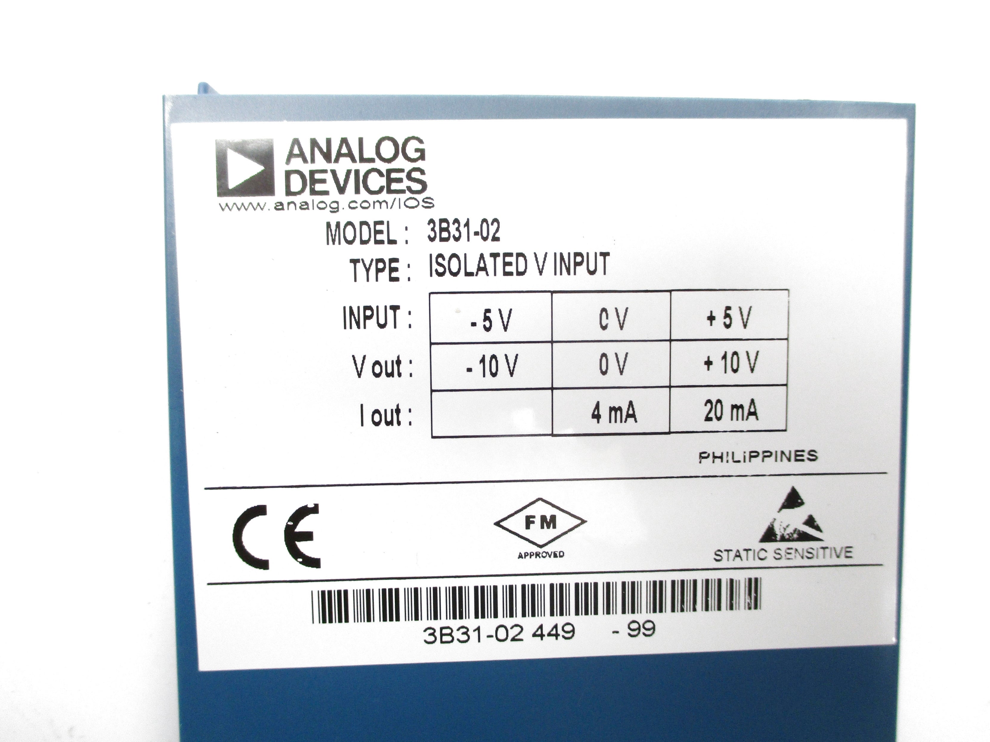 ANALOG DEVICES 3B31-02 NSNP