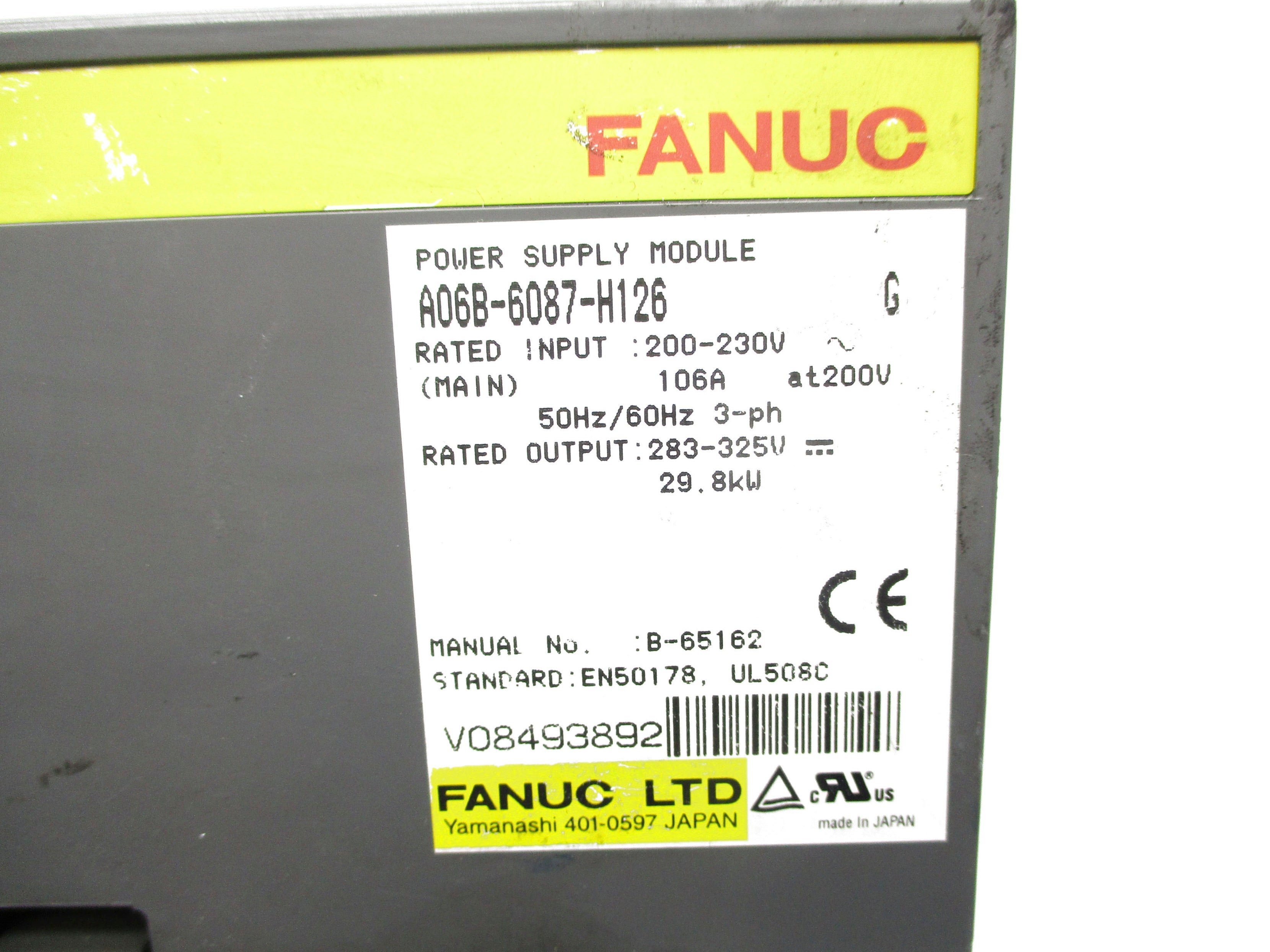 FANUC A06B-6087-H126 NSNP