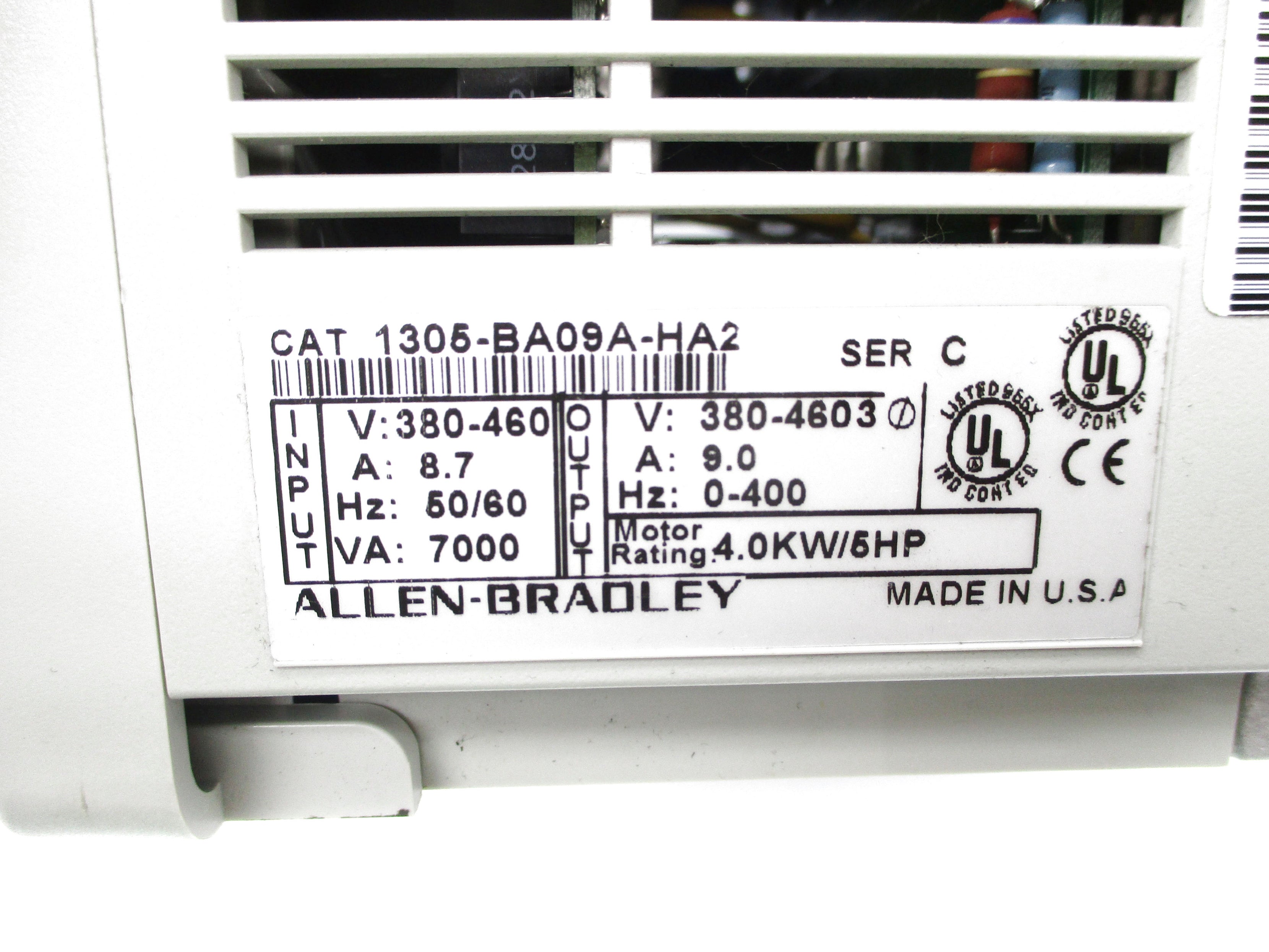 ALLEN BRADLEY 1305-BA09A-HA2 SER. C NSNP