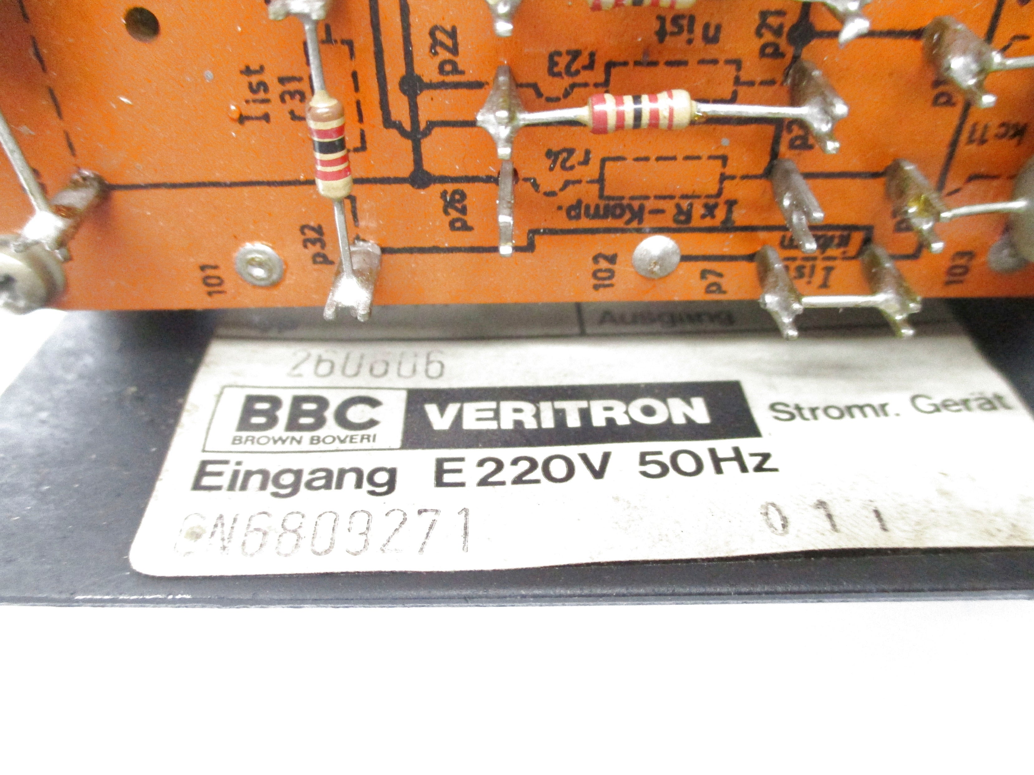 BBC VERITRON 260606 GN6809271 UNMP