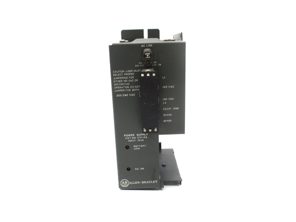 ALLEN BRADLEY 1771-PA (AS PICTURED) UNMP
