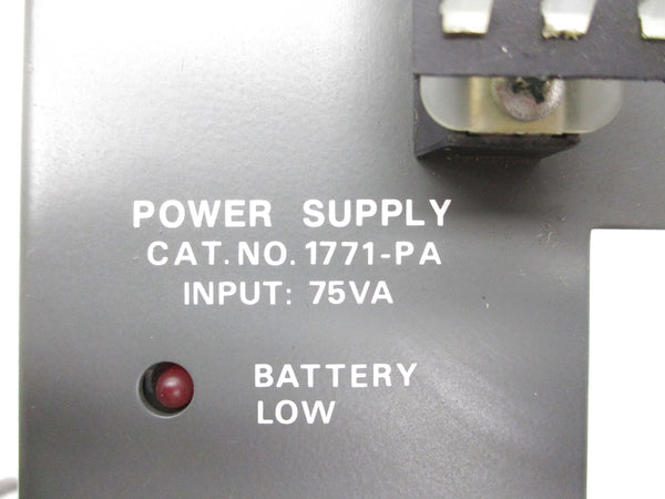 ALLEN BRADLEY 1771-PA (AS PICTURED) UNMP